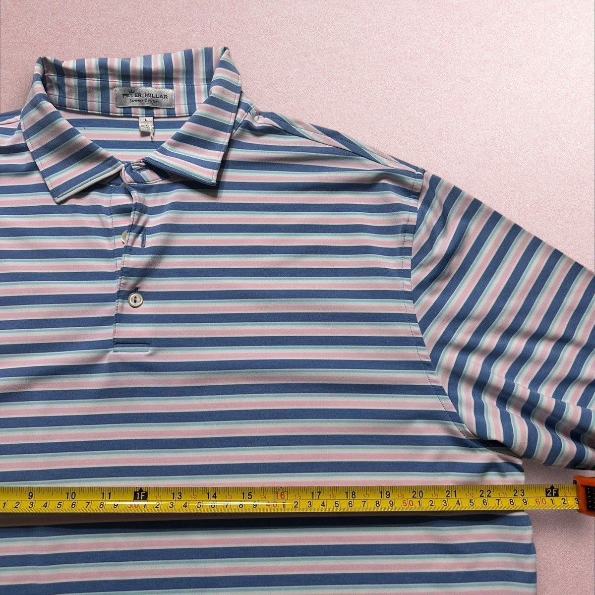 Peter Millar Peter Millar Summer Comfort Shirt Size Large Size US L / EU 52-54 / 3 - 3 Thumbnail