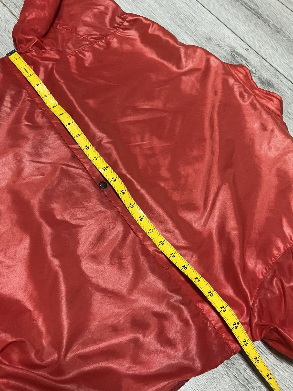 Marlboro Marlboro vintage red nylon bomber zip Size US L / EU 52-54 / 3 - 6 Thumbnail