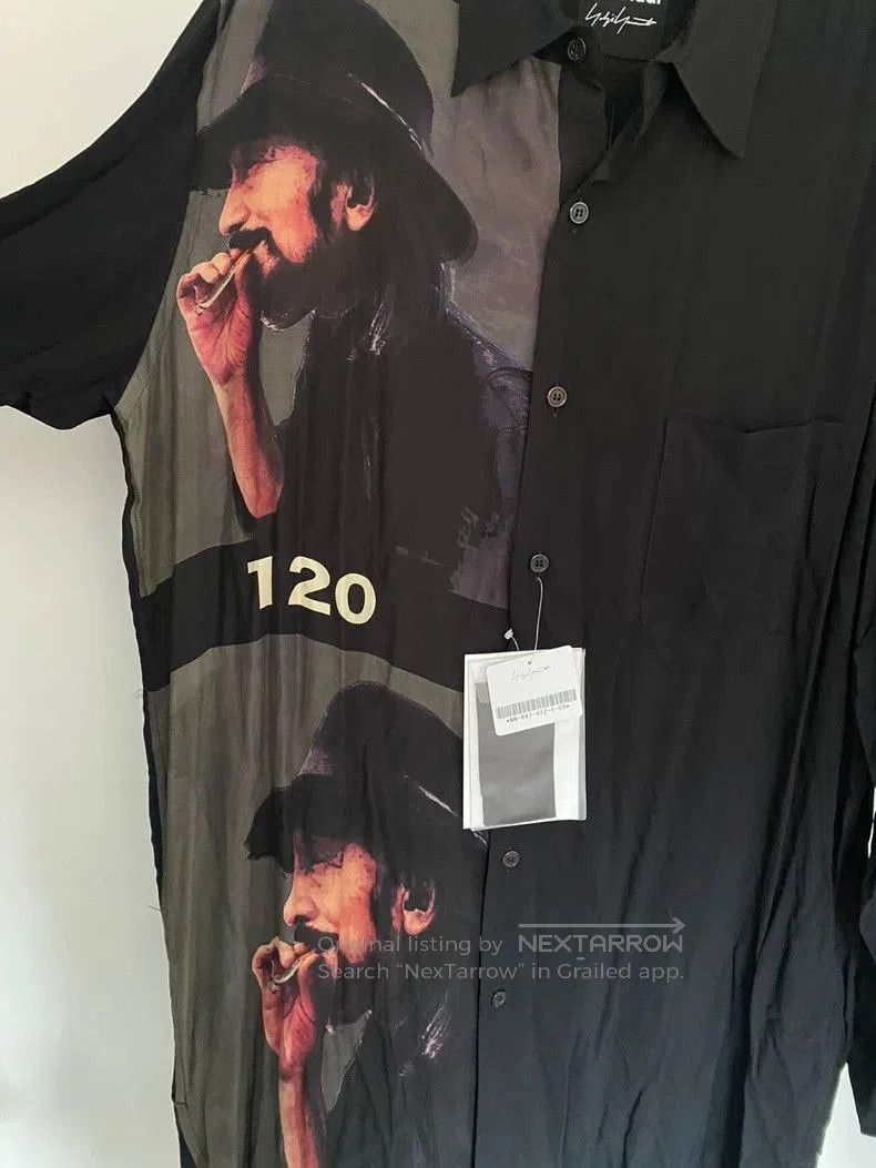 Yohji Yamamoto Yohji Yamamoto 20SS Smoking Print Shirt. Size US M / EU 48-50 / 2 - 2 Thumbnail