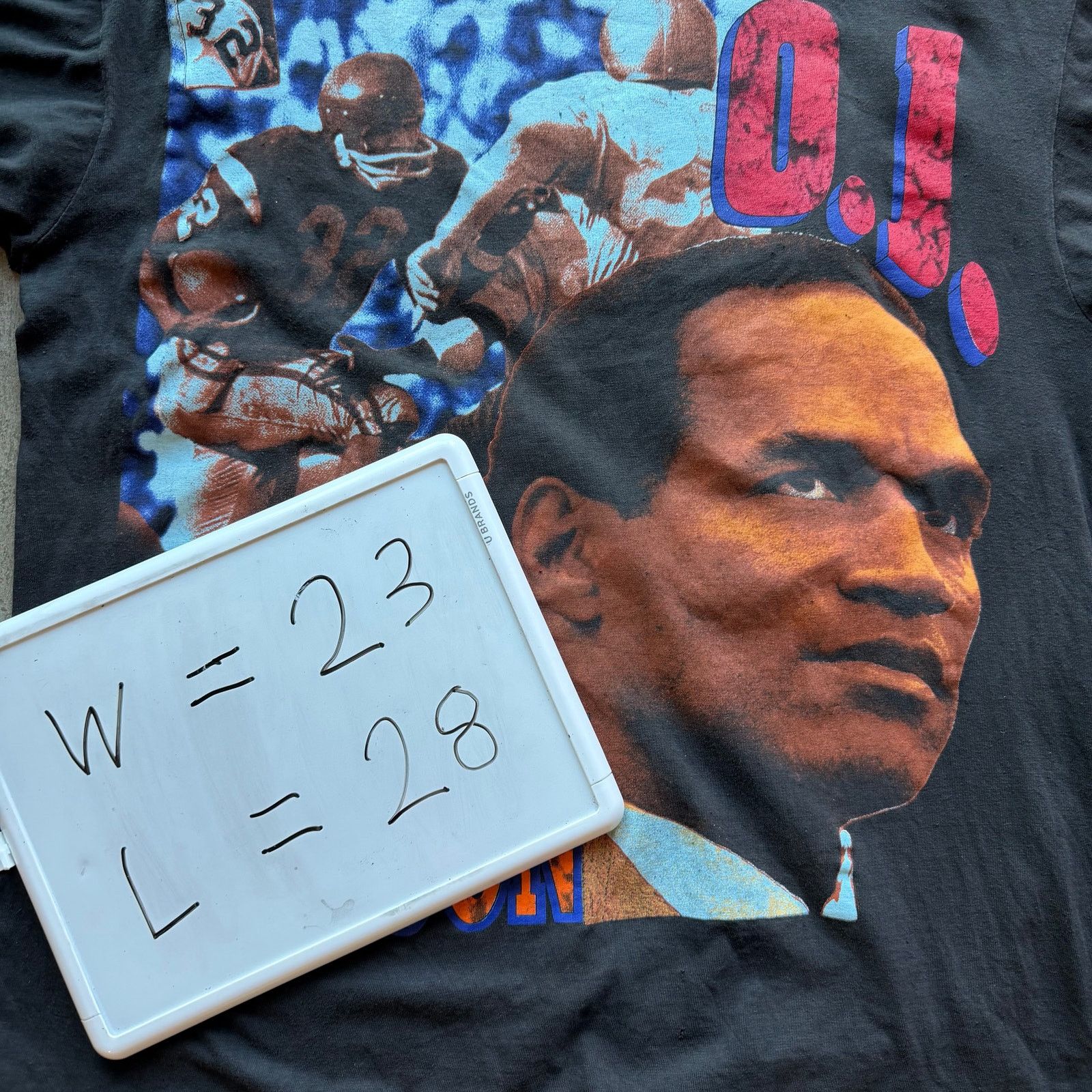Vintage Vintage 1995 OJ Simpson Rap Tee Size US XL / EU 56 / 4 - 6 Thumbnail