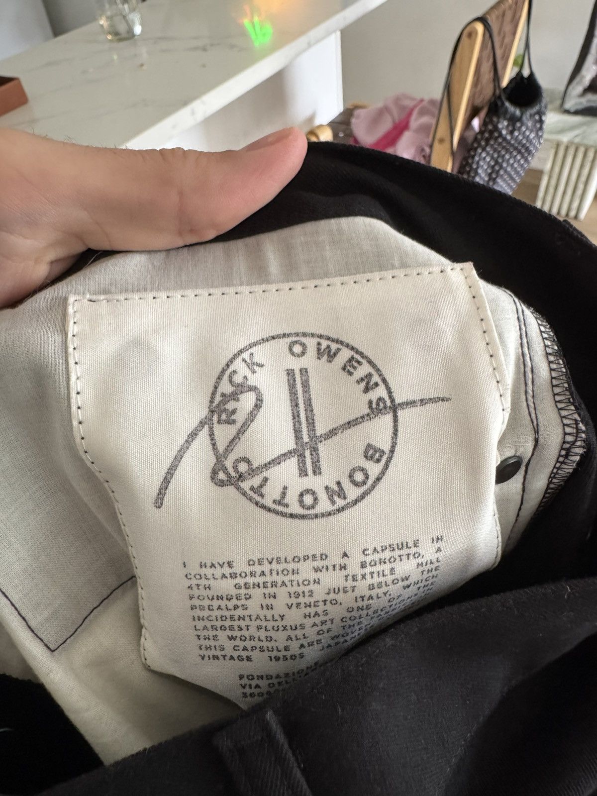 Rick Owens Jim Cut Denim 34 Size US 34 / EU 50 - 4 Thumbnail