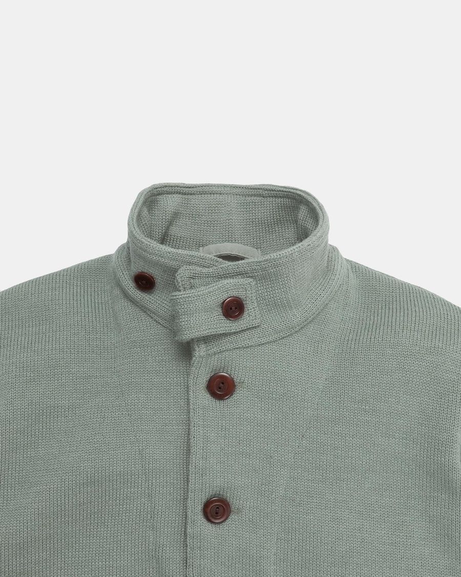 Dehen 1920 💚 Dehen 1920 Submariner Sweater Coat Sage Large NEW Size US L / EU 52-54 / 3 - 3 Thumbnail