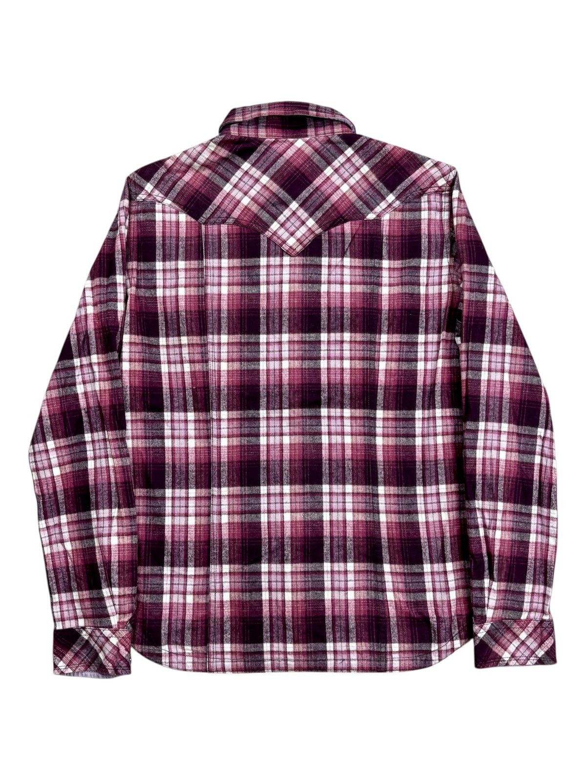 BUFFALO BOBS 2000s Nicole Club - Western Cowboy Flannel Shirt Size US M / EU 48-50 / 2 - 2 Thumbnail