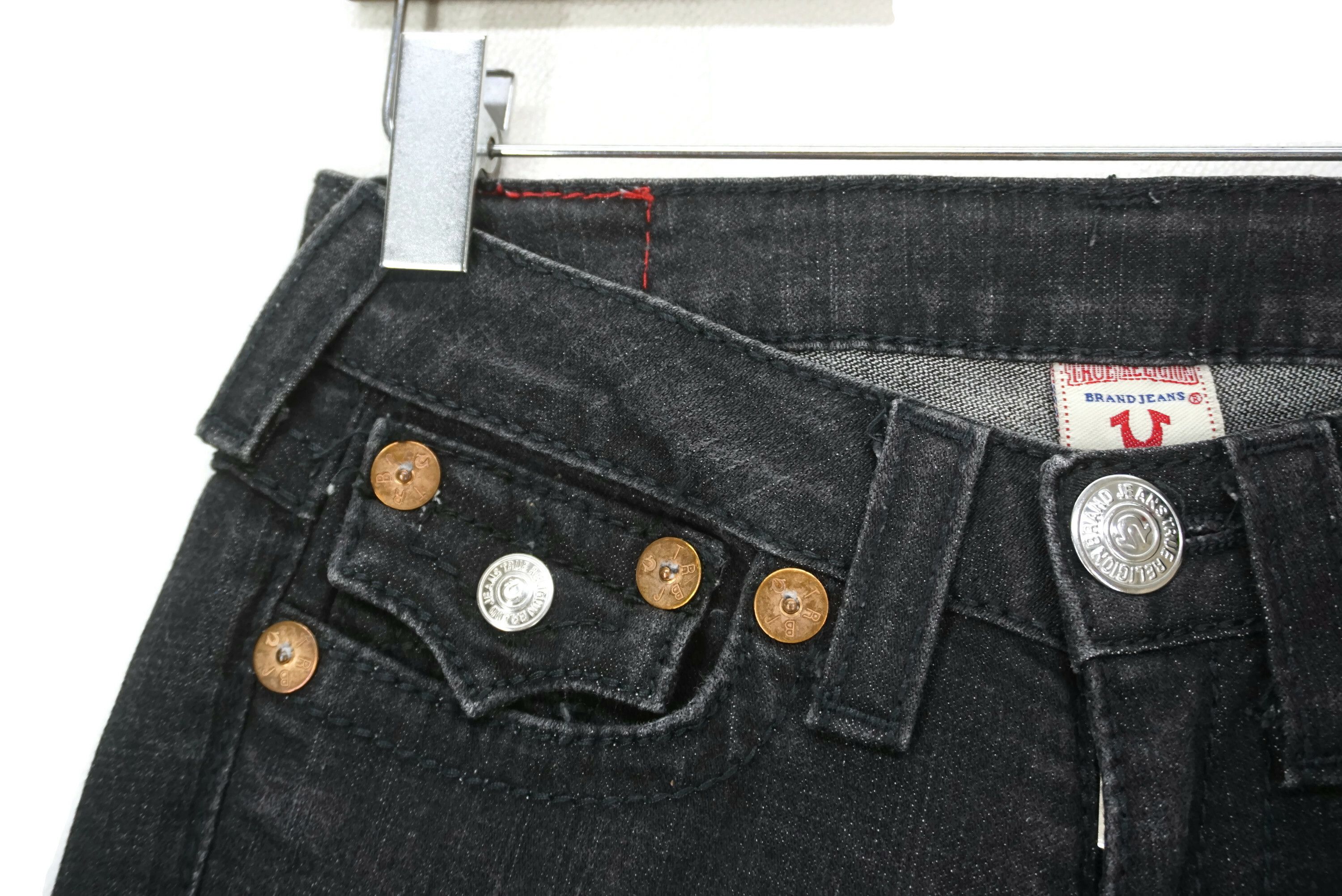 True Religion Billy Big T Jeans fit W27xL30 Low-Rise Denim Made in USA Size 26" / US 2 / IT 38 - 4 Thumbnail