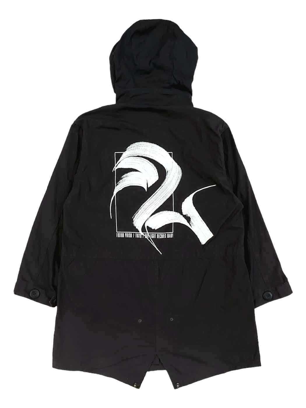 image of Gu x Prism G.u X Aerosyn Lex Mestrovic "tokyo Prism" Parka in Black, Men's (Size Small)