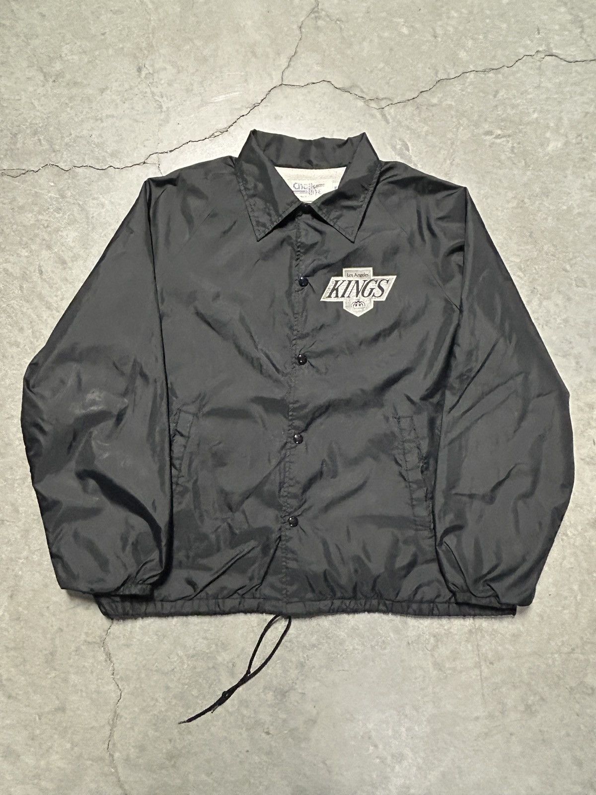 Chalk Line Vintage 90s Los Angeles Kings Fleece Lined Jacket Size US XL / EU 56 / 4 - 1 Thumbnail