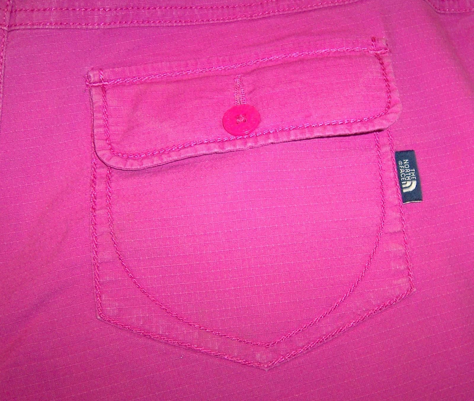 The North Face The North Face Pink/Fuschia Cotton Mid-Rise Shorts Women's 6 Size 28" / US 6 / IT 42 - 3 Thumbnail