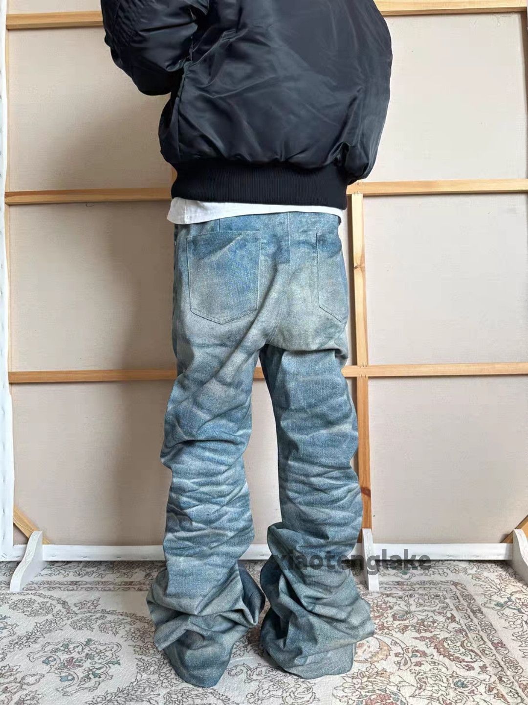Vintage xz vintage distressed faded punk hiphop Stain jeans Size US 30 / EU 46 - 7 Thumbnail
