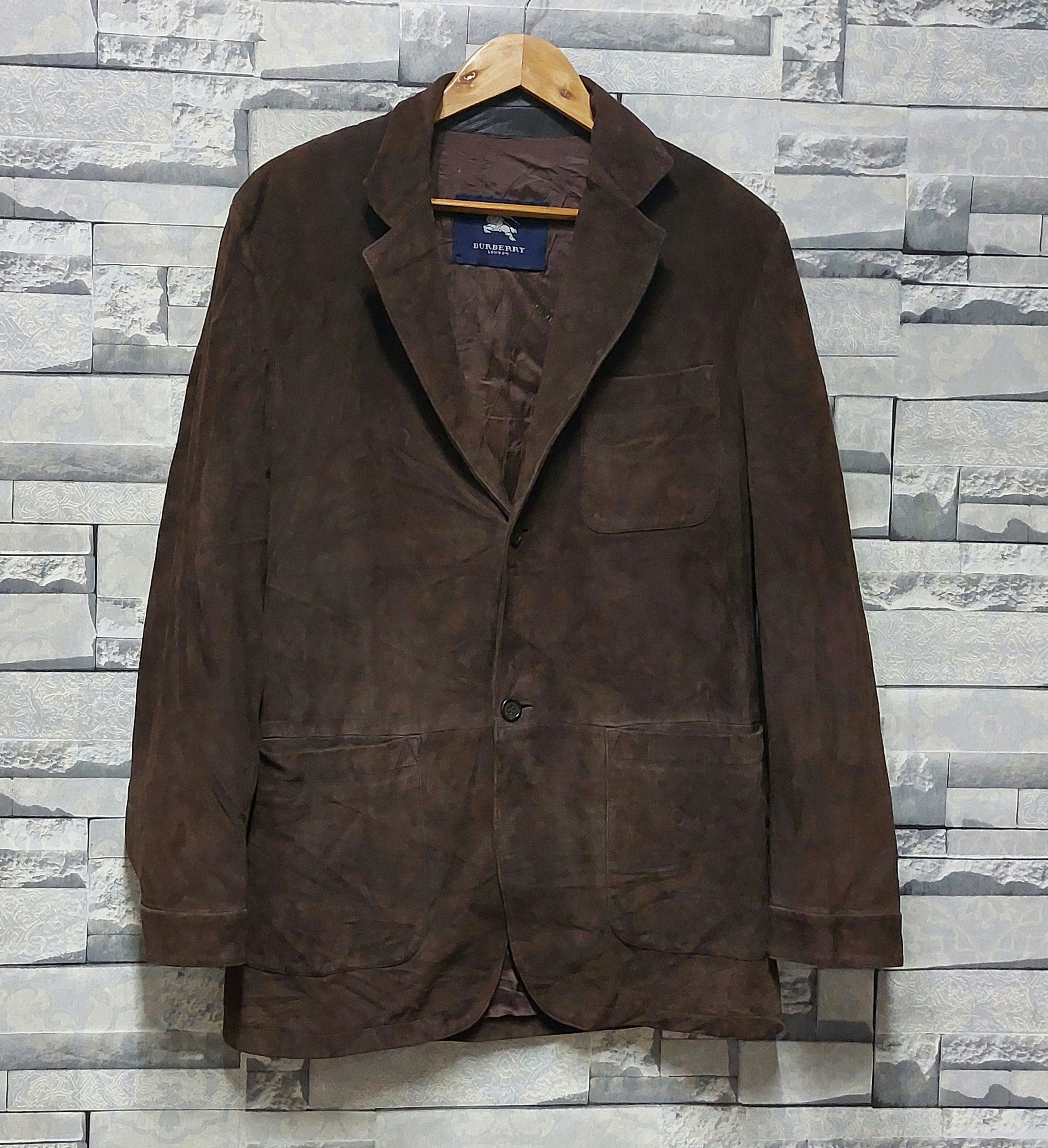 Burberry Burberry Leather Size US L / EU 52-54 / 3 - 1 Thumbnail