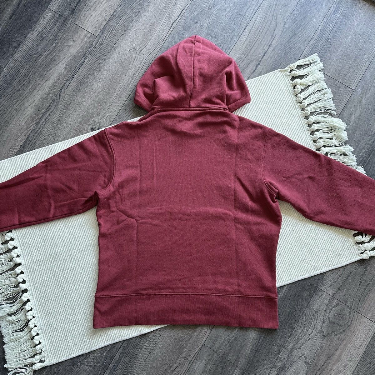 Acne Studios Acne Studios FELLIS PSS18 Popover Red Berry Hoodie Size US S / EU 44-46 / 1 - 6 Thumbnail