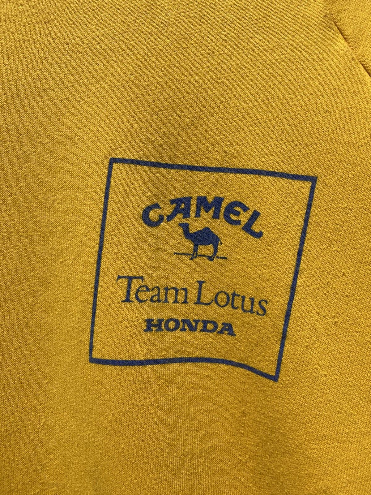 Camel Rare Vintage 80s Team Lotus Honda Camel Sweatshirt Big Logo Size US M / EU 48-50 / 2 - 6 Thumbnail