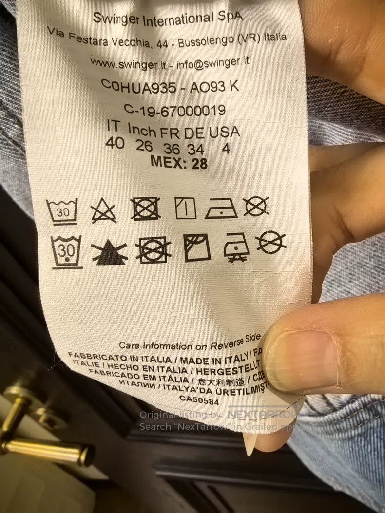 Versace Versace Washed denim jacket Size US XS / EU 42 / 0 - 6 Thumbnail