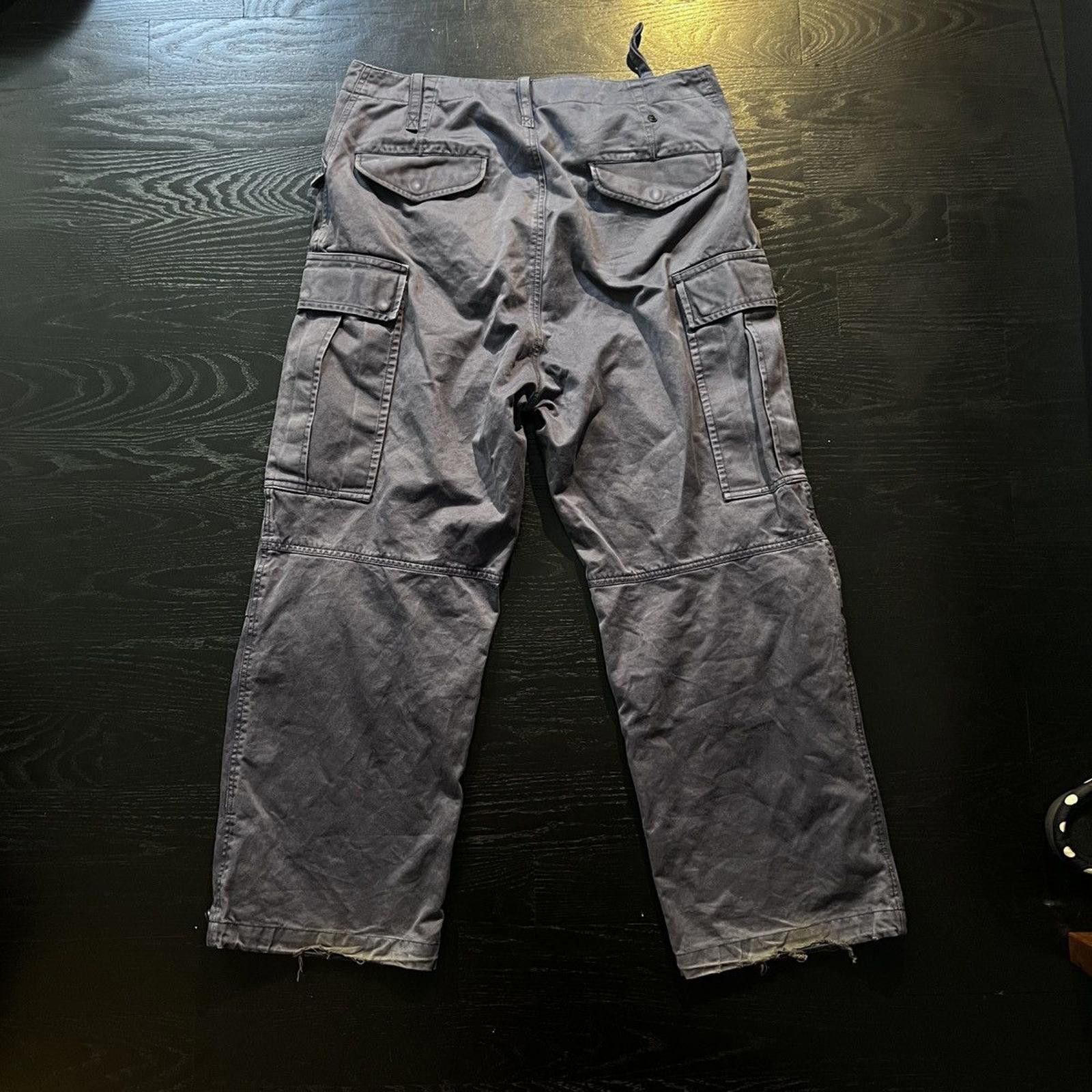 Maharishi × Vintage Maharishi Navy Blue Cargo Sno-Pant Size US 34 / EU 50 - 6 Thumbnail