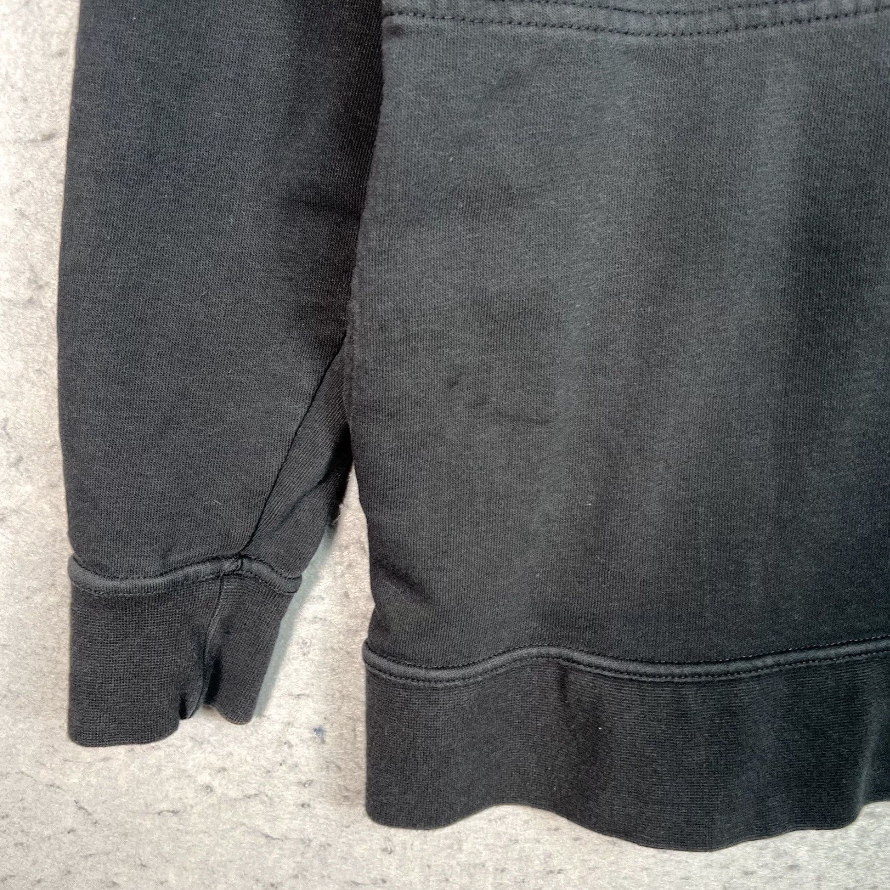 Nike VINTAGE Nike Dri-Fit Swoosh Long Sweater Womens Small Black Sweatshirt Size S / US 4 / IT 40 - 4 Thumbnail