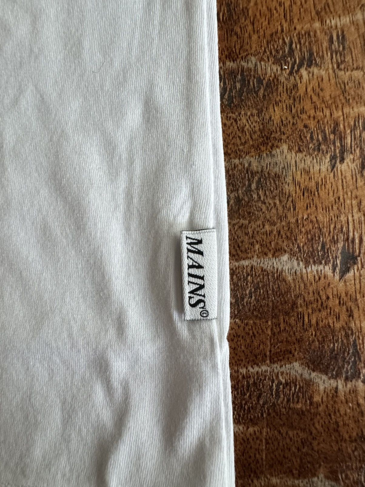 MAINS × Skepta White Red Logo Tshirt M Size US M / EU 48-50 / 2 - 6 Thumbnail