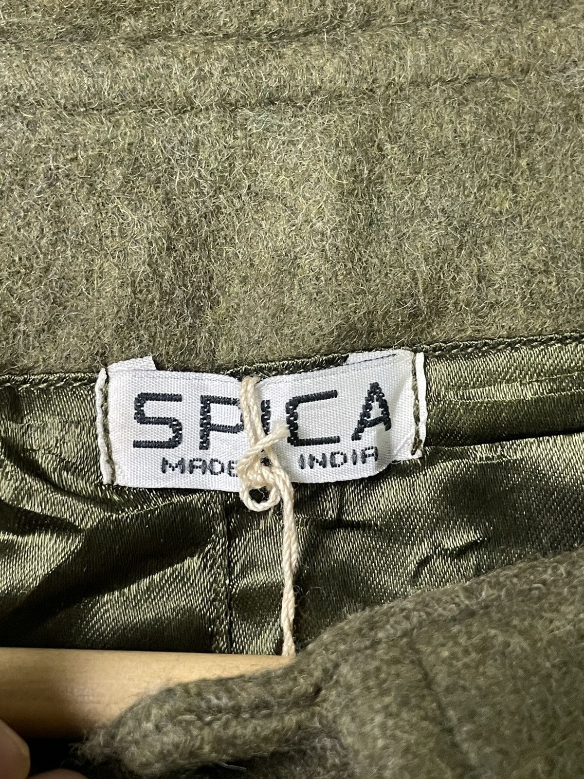 Designer × Vintage Vintage Spica Wool Cashmere Style Coat (48) Size XS / US 0-2 / IT 36-38 - 5 Thumbnail
