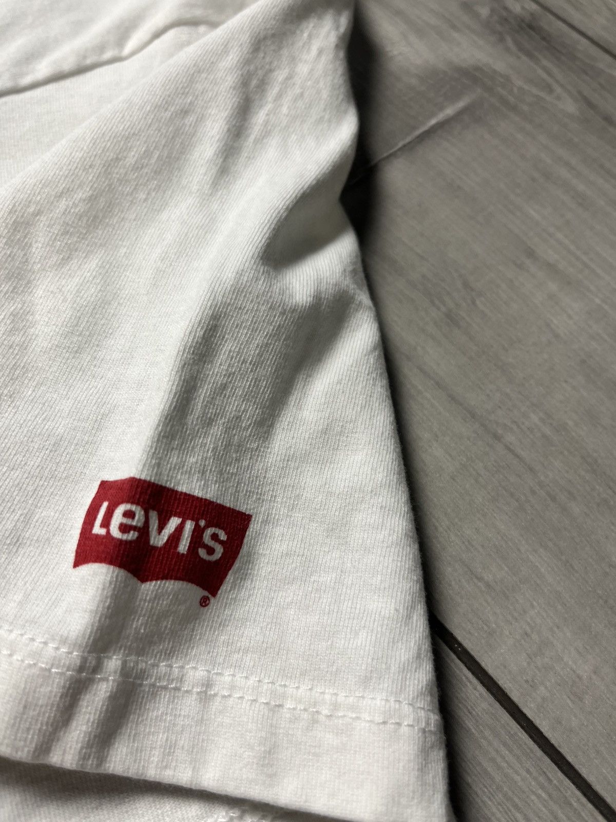 Levi's Levis Oasis tshirt box logo size Medium Size US M / EU 48-50 / 2 - 5 Thumbnail