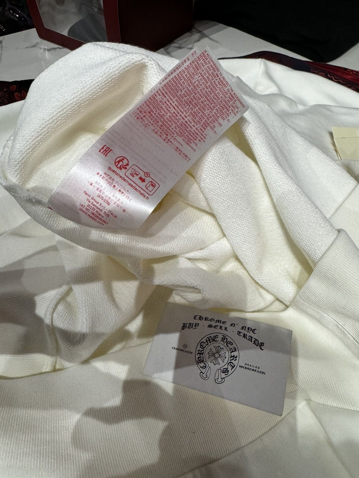 Marni BRAND NEW Marni Multicolor Printed Logo Crewneck Size US M / EU 48-50 / 2 - 5 Thumbnail