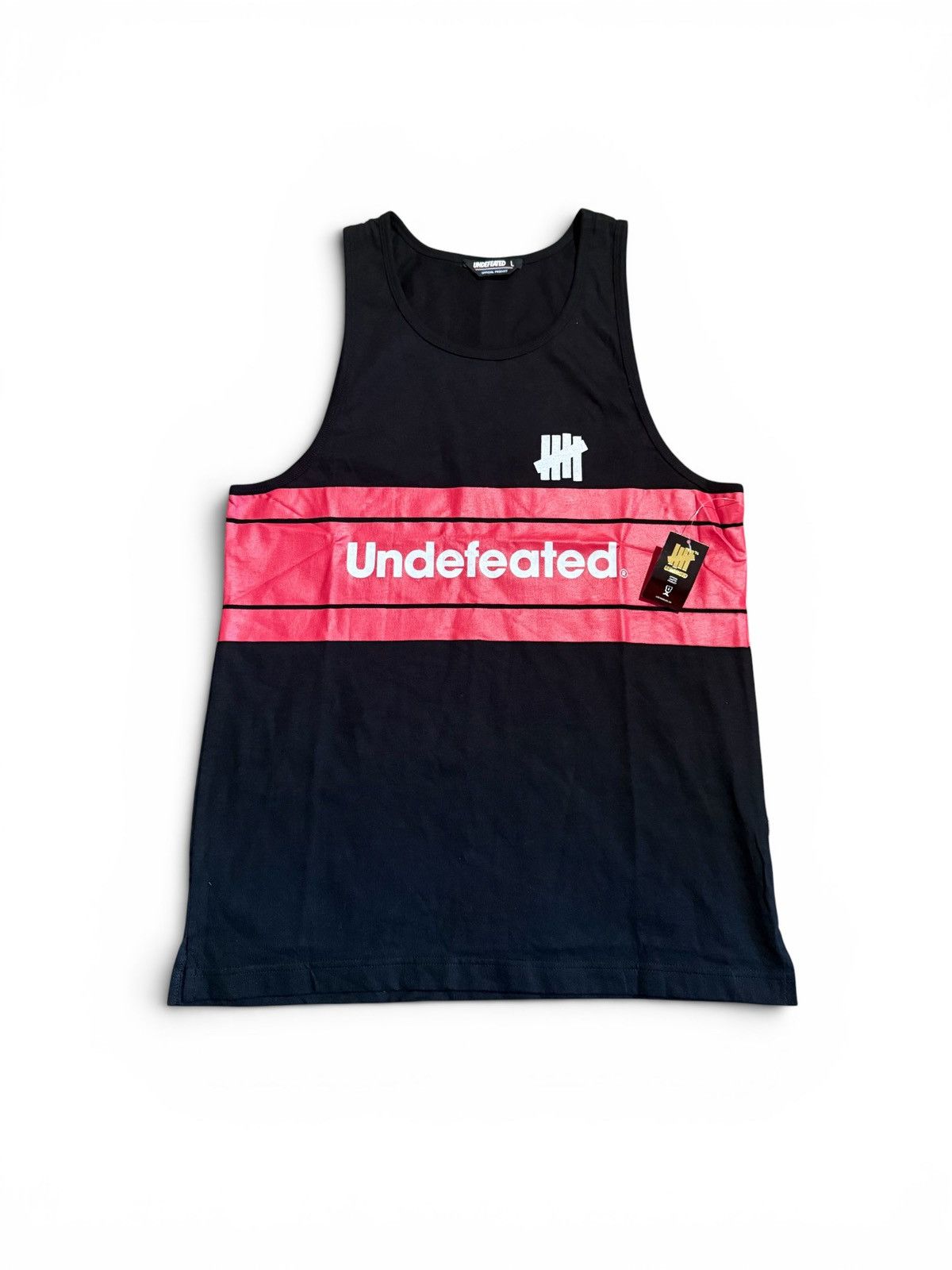 Undefeated UNDEFEATED Black & Red Tank Top large NWT Size US L / EU 52-54 / 3 - 1 Thumbnail