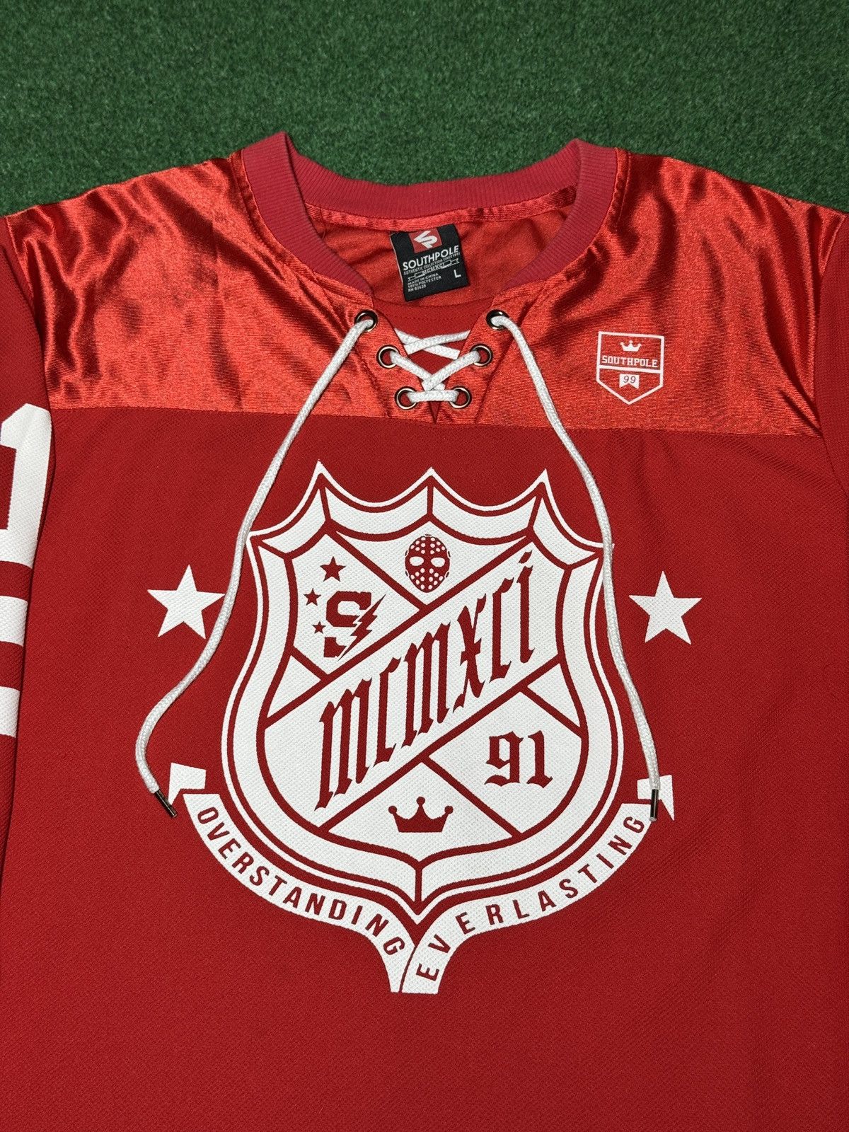 Southpole LSouthpole Jersey Hockey MCMXCI Grunge Skater Urban Hip Hop Size US L / EU 52-54 / 3 - 2 Thumbnail