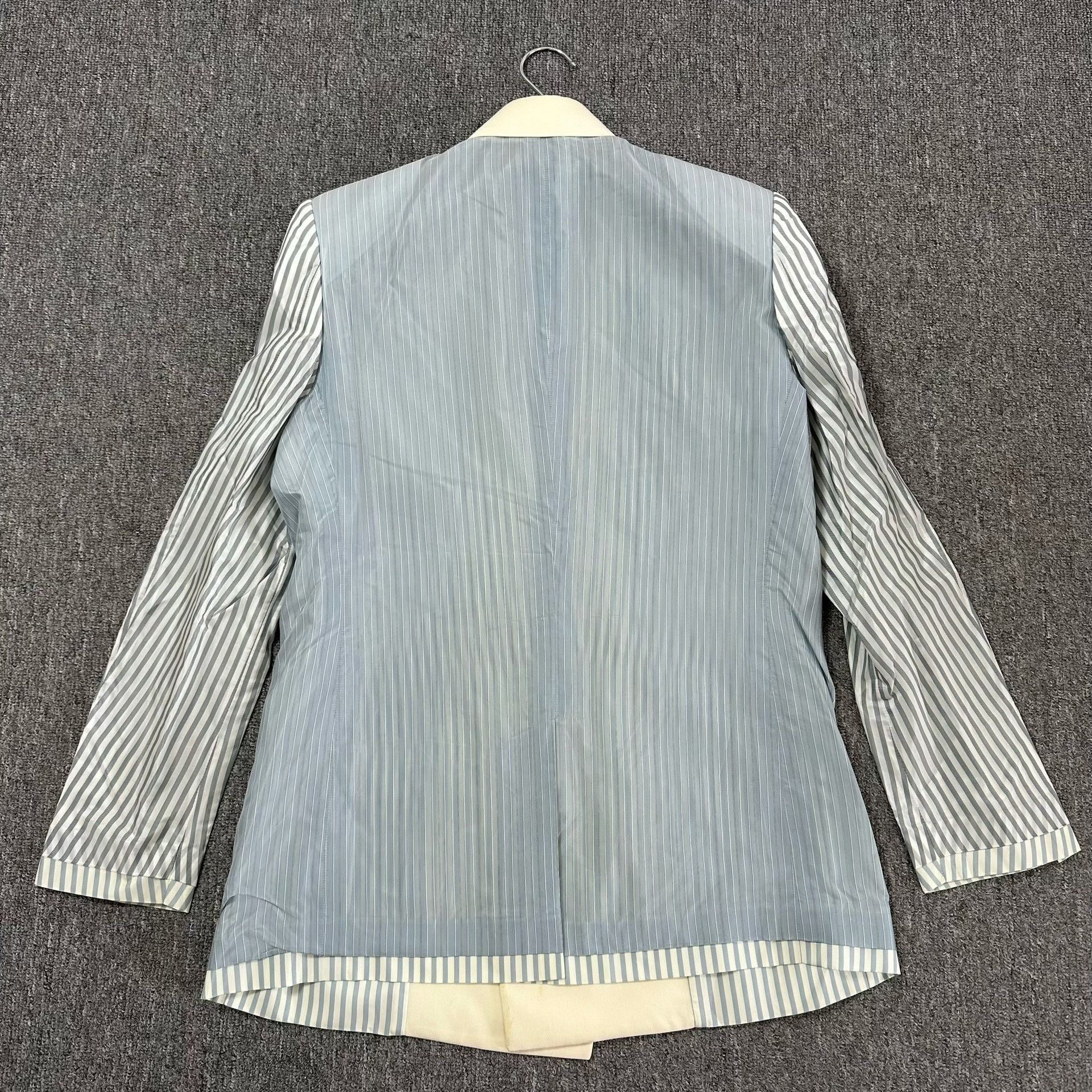 Kim Jones Dior Men 19SS Runway Striped Blazer Size US M / EU 48-50 / 2 - 3 Thumbnail