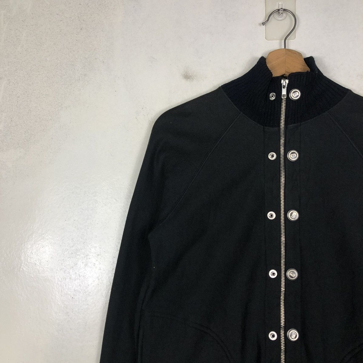 Japanese Brand 📌BIKER JACKET PARACHUTE DESIGN DOUBLE LAYER CYNTHIA COMPANY Size M / US 6-8 / IT 42-44 - 7 Thumbnail