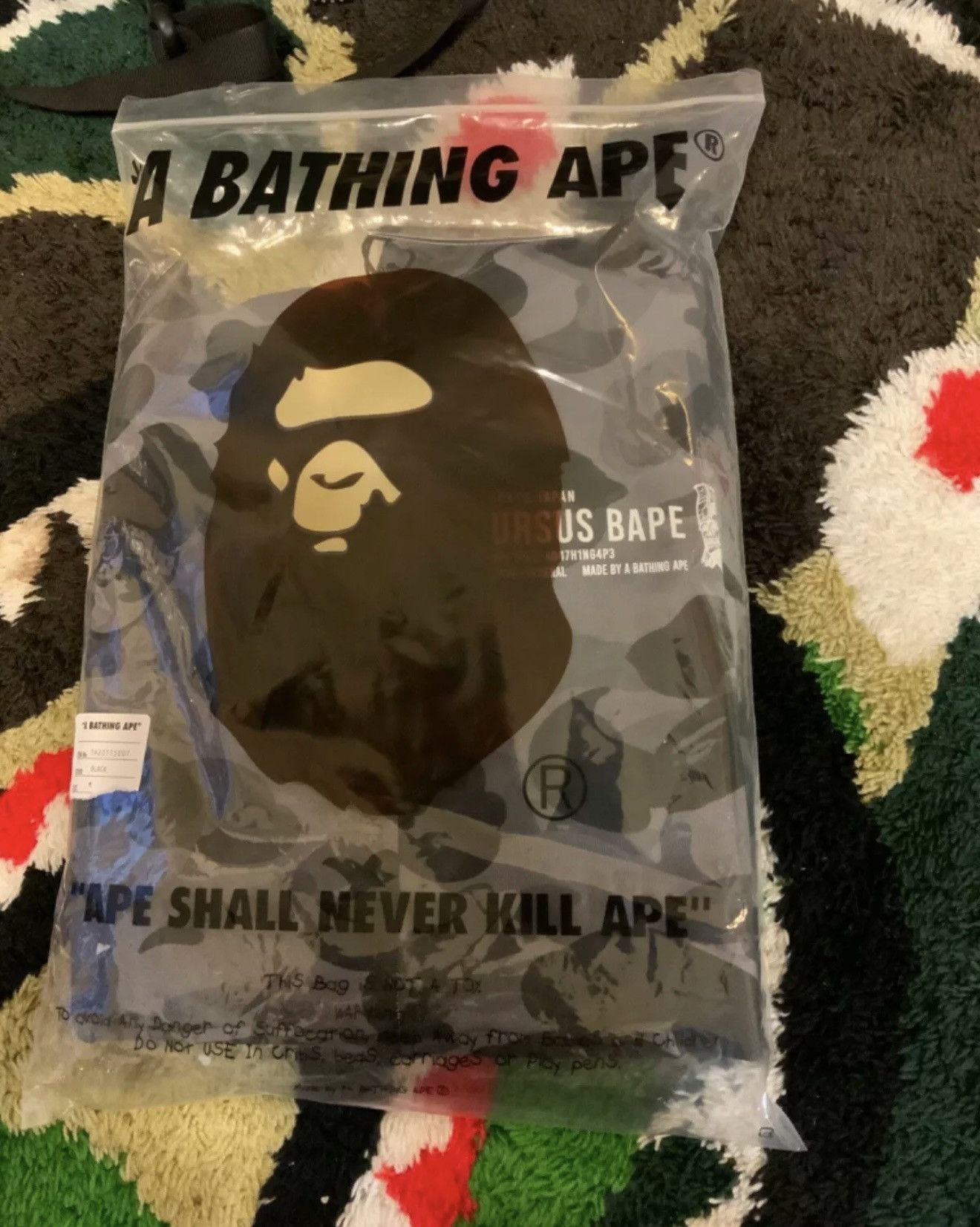 Bape A Bathing Ape Ursus Camo Full Zip Hoody Size US M / EU 48-50 / 2 - 7 Thumbnail