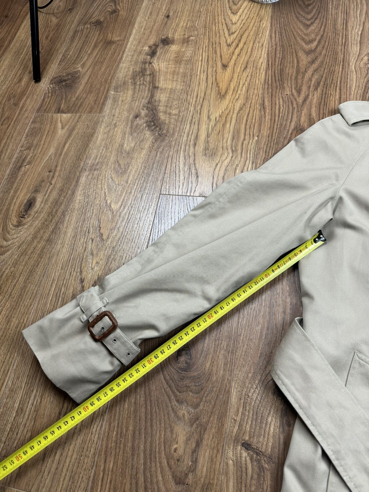 Burberry Vintage trench coat Burberry original luxury streetwear item Size L / US 10 / IT 46 - 7 Thumbnail
