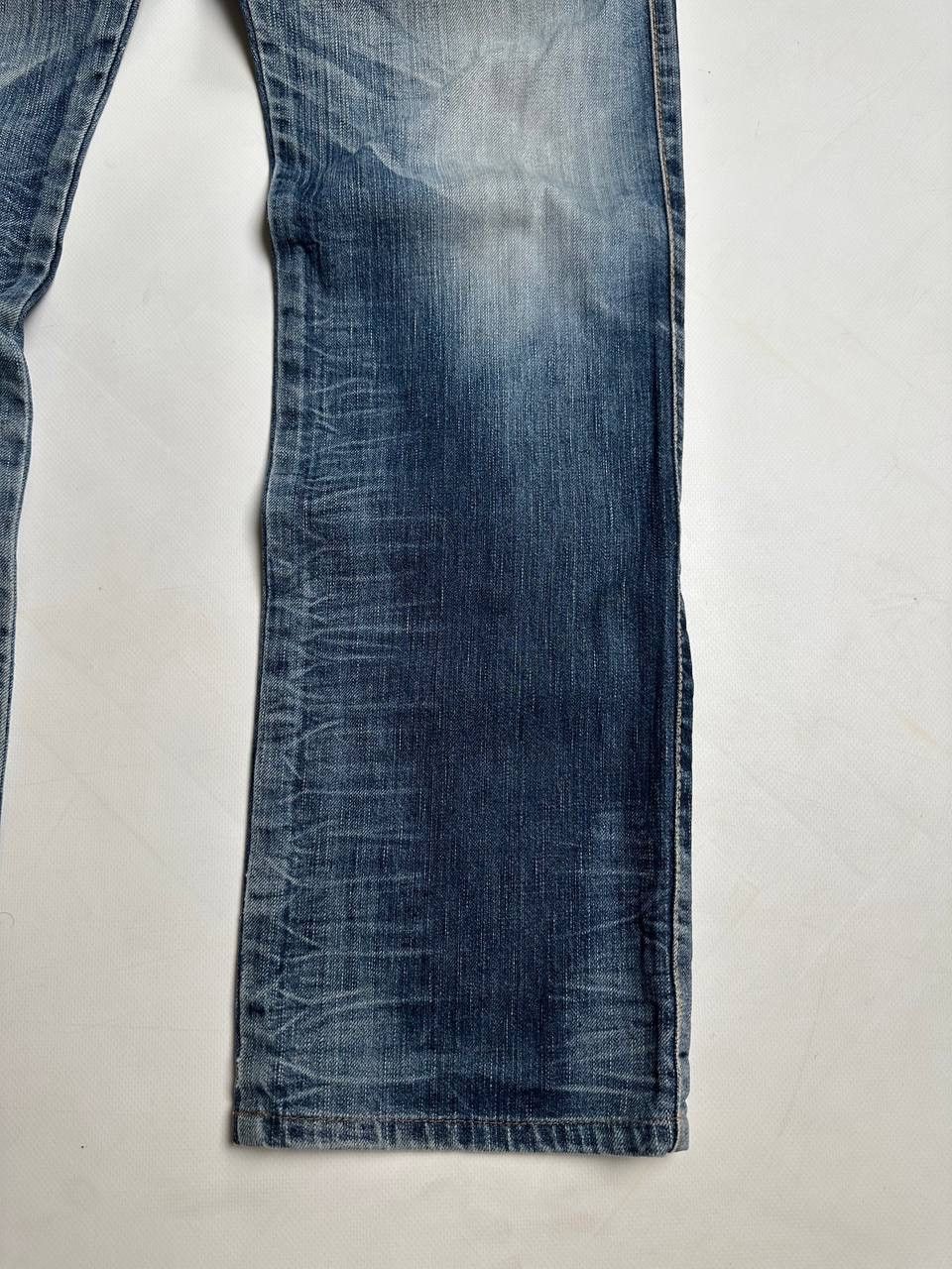 If Six Was Nine 2000s Edwin Blue Trip Japan Washed Faded Jeans🔥 Size US 31 - 9 Thumbnail
