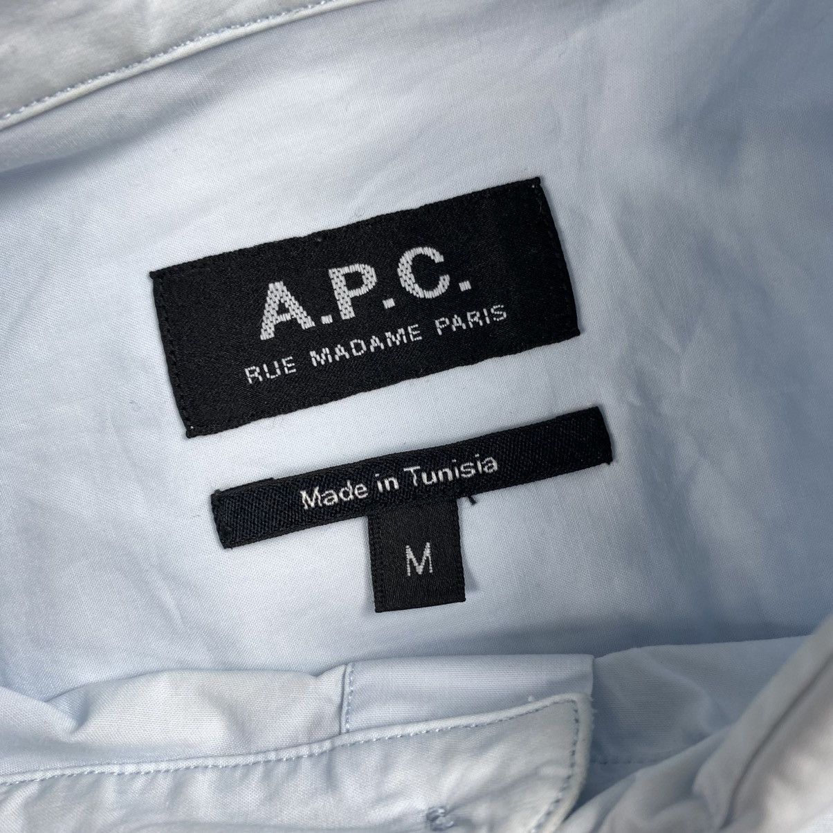 A.P.C. × Vintage Vintage A.P.C. 90’s Y2K Shirt Size US M / EU 48-50 / 2 - 3 Thumbnail