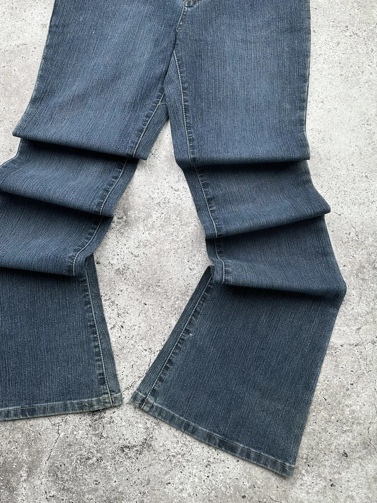 Japanese Brand Vintage Flare Jeans C333(V201) Size 25" / US 0 / IT 36 - 4 Thumbnail