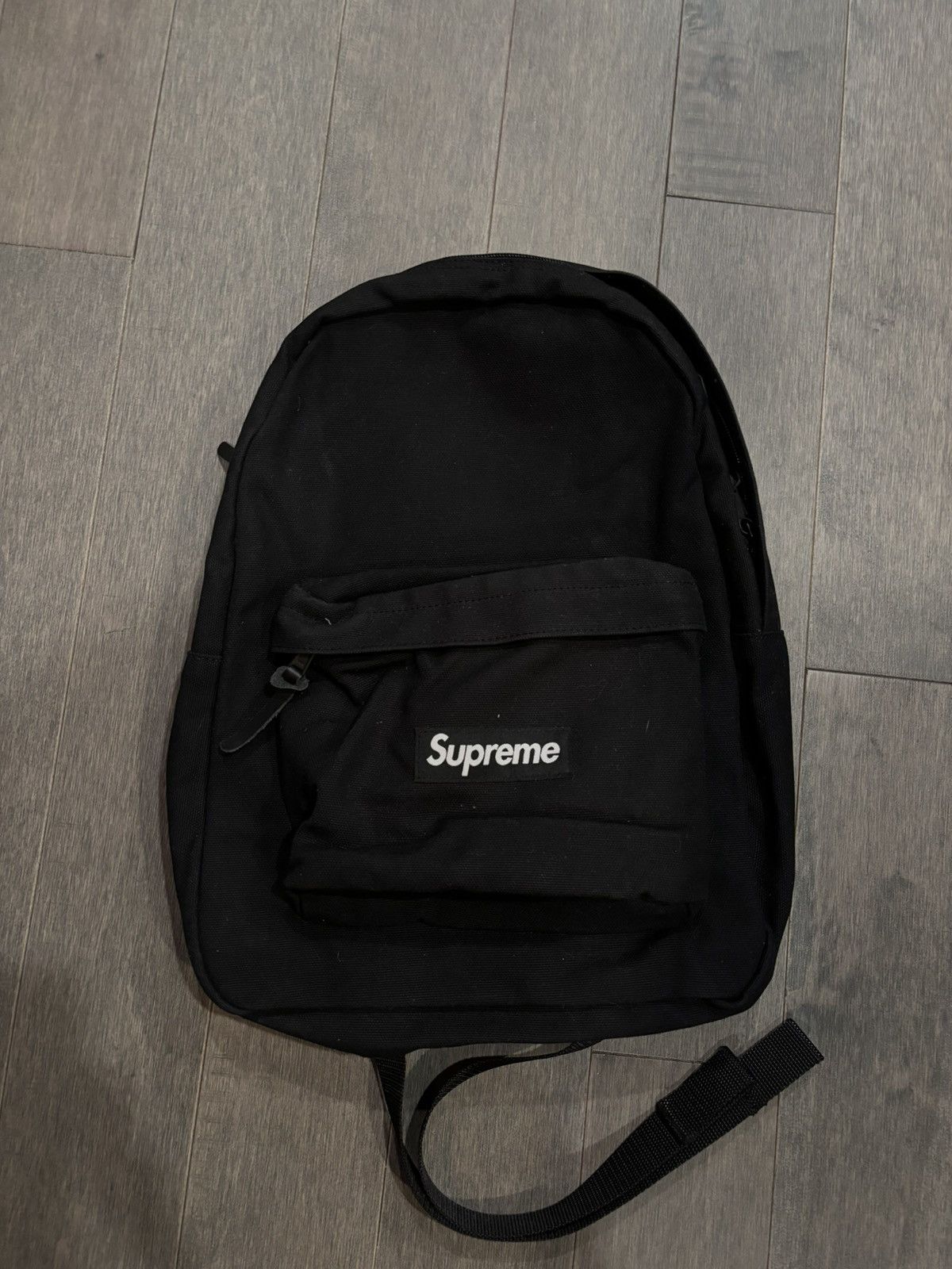 Supreme Supreme backpack black | Grailed