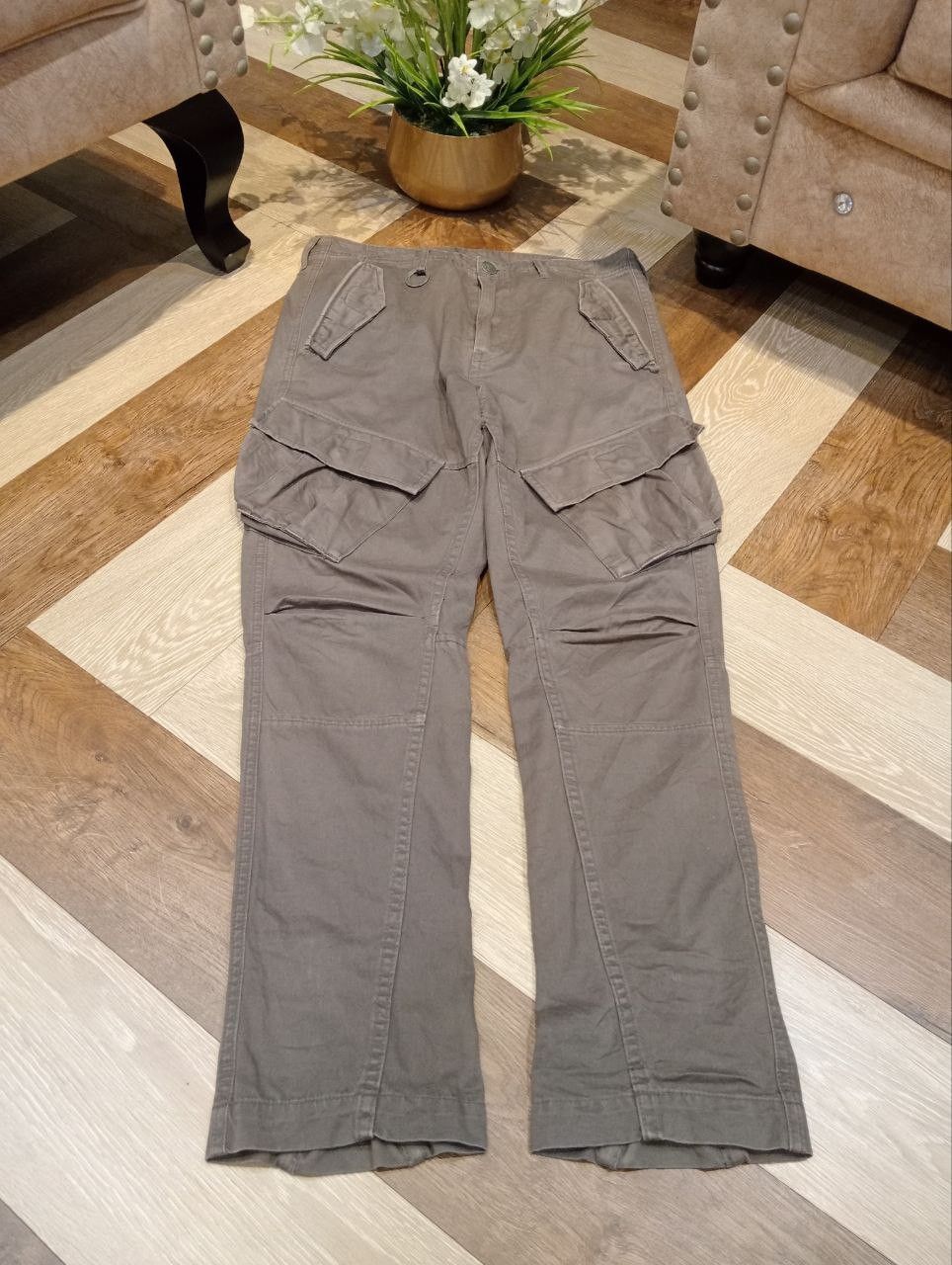 BUFFALO BOBS BUFFALO BOBS JAPAN MULTIPOCKET CARGO ANKLE ZIP PANTS Size US 32 / EU 48 - 3 Thumbnail