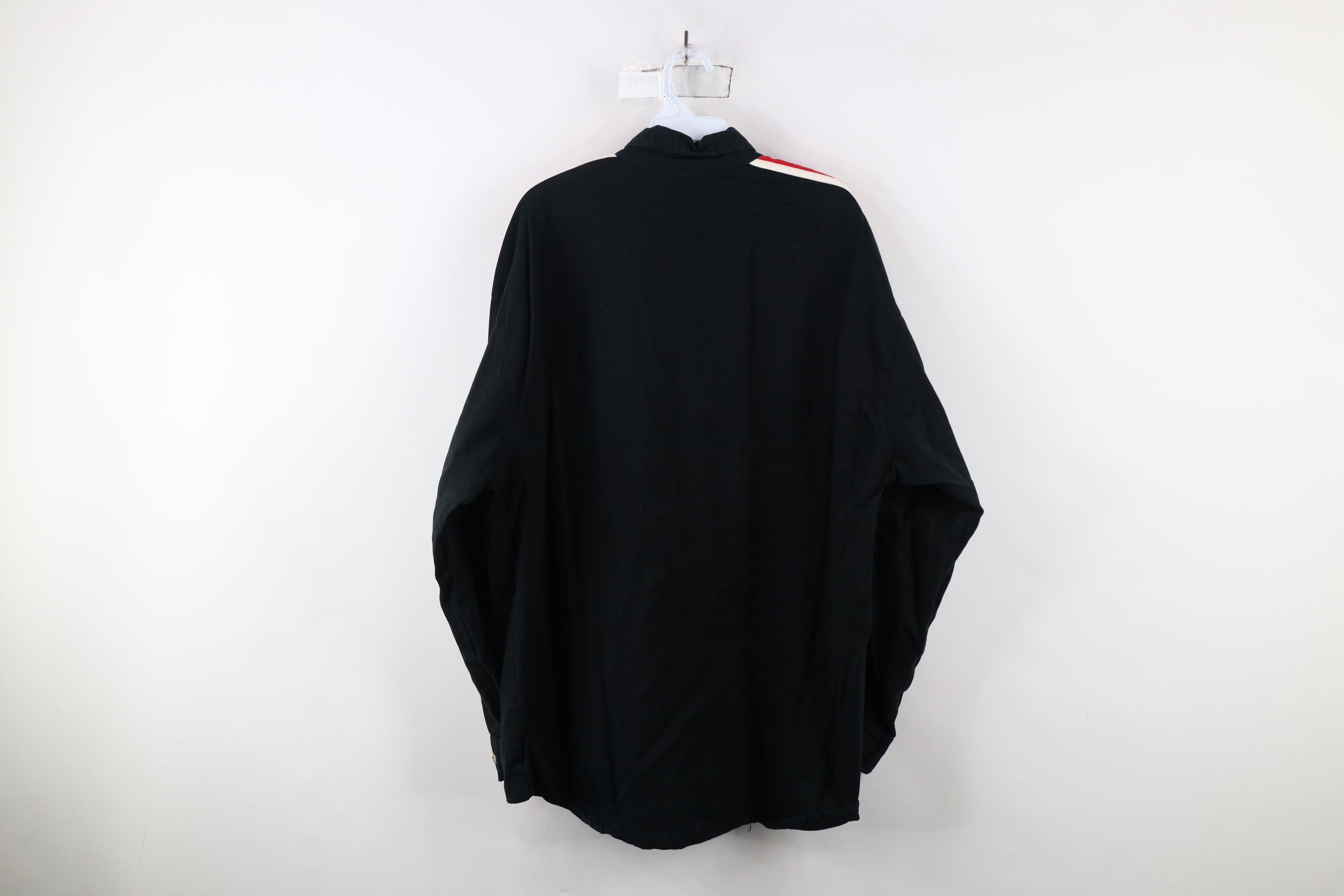 Vintage Vintage 90s NASCAR Earnhardt Racing Button Down Shirt Black Size US XXL / EU 58 / 5 - 10 Thumbnail