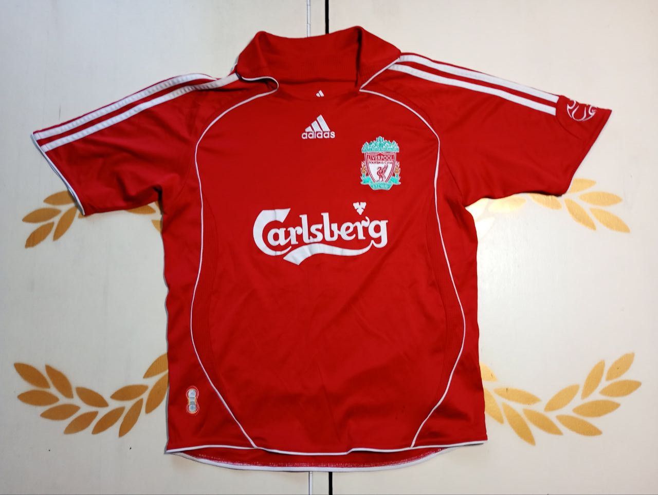 Adidas Adidas Liverpool FC Jersey #8 Gerrard youth size L 2006-2007 Size US S / EU 44-46 / 1 - 2 Thumbnail