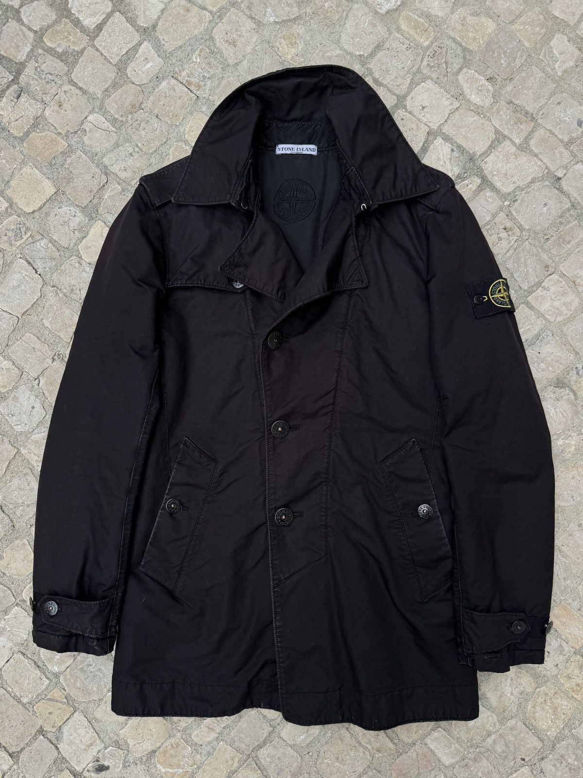 Vintage Stone Island Trench Coat David TC AW2009