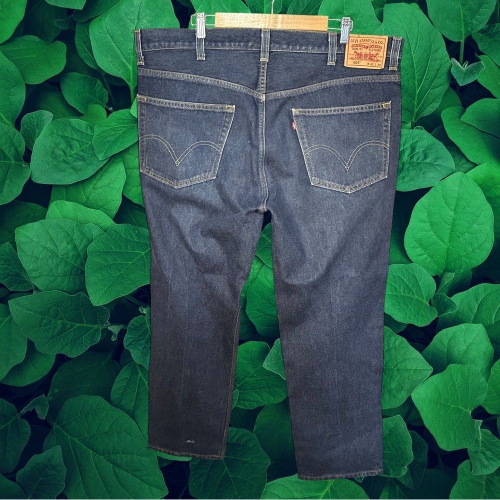 Levi's Levi Strauss Bootcut 505 Regular Fit Jeans Size 42X30 Size US 42 / EU 58 - 2 Thumbnail