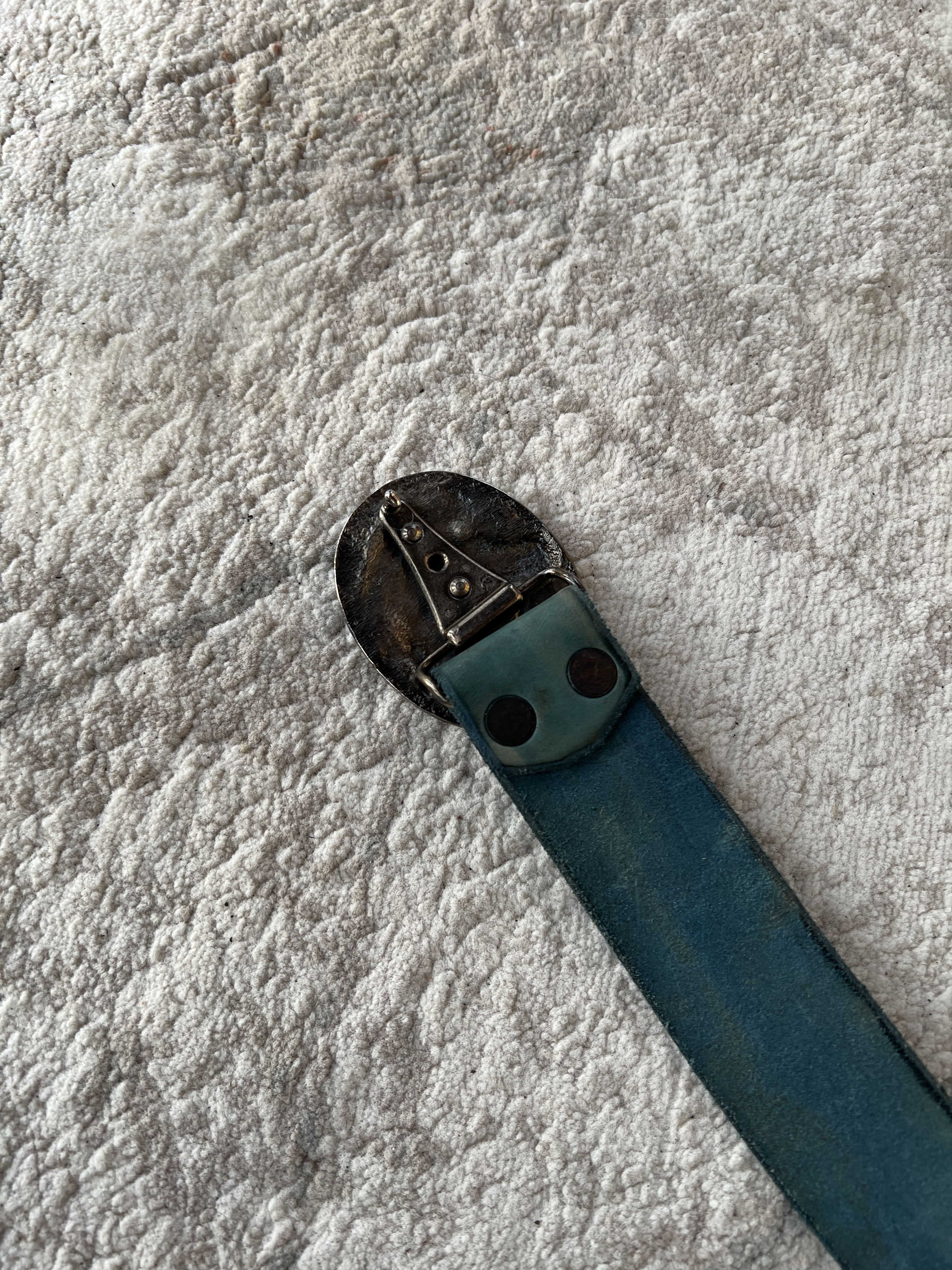 Vintage Horses Vintage Leather Belt Size ONE SIZE - 8 Thumbnail