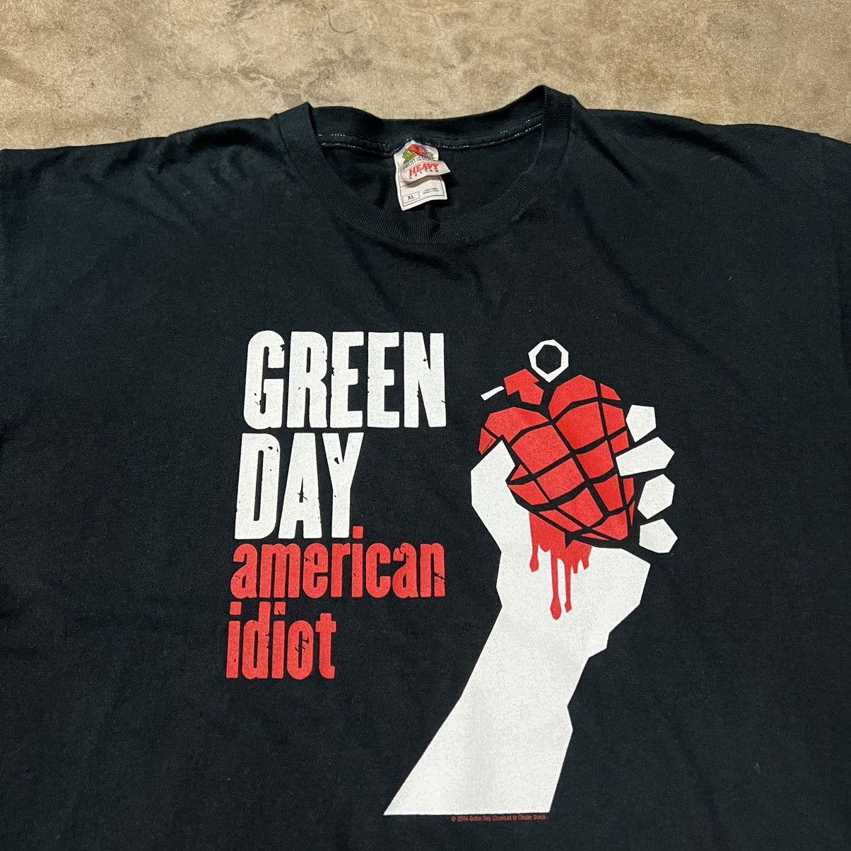 Band Tees × Vintage Vintage 2004 Green Day American Idiot Alt/Rock Band T-Shirt Size US XL / EU 56 / 4 - 2 Thumbnail