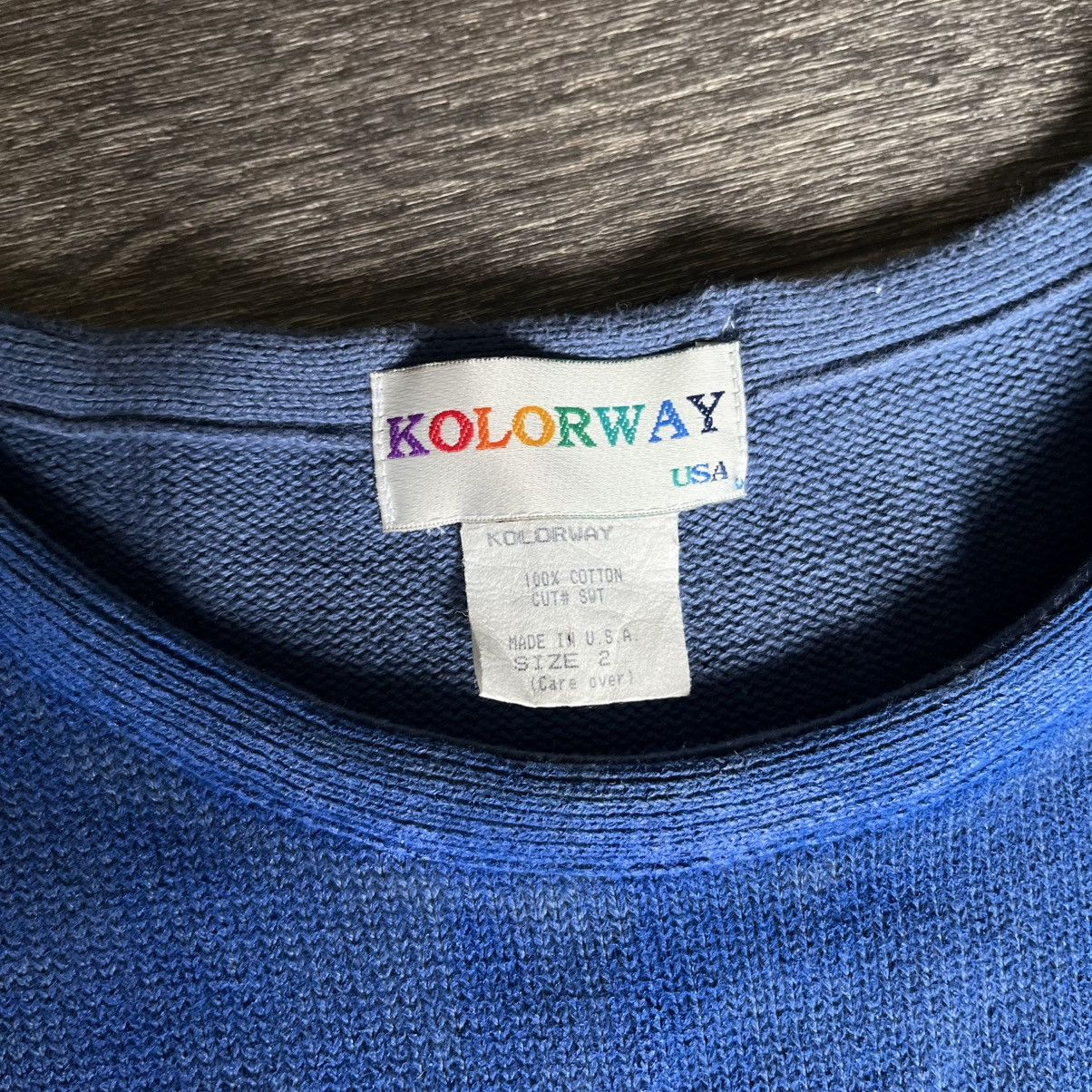 Vintage Vintage Y2K Kolorway USA New York City Hand Painted Pullover Size XL / US 12-14 / IT 48-50 - 7 Thumbnail