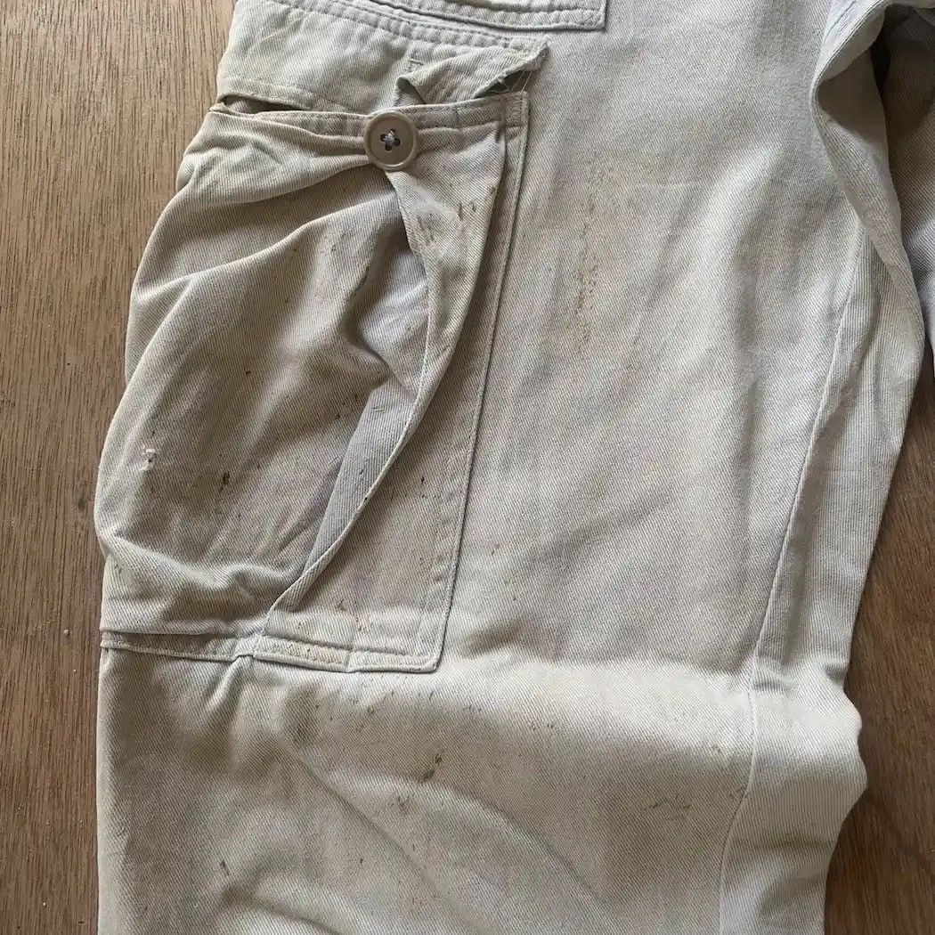 Le Grande Bleu (L.G.B.) KHAKI JUNGLE TROUSERS UTILITY TALON TACTICAL CARGO PANTS Size US 27 - 6 Thumbnail