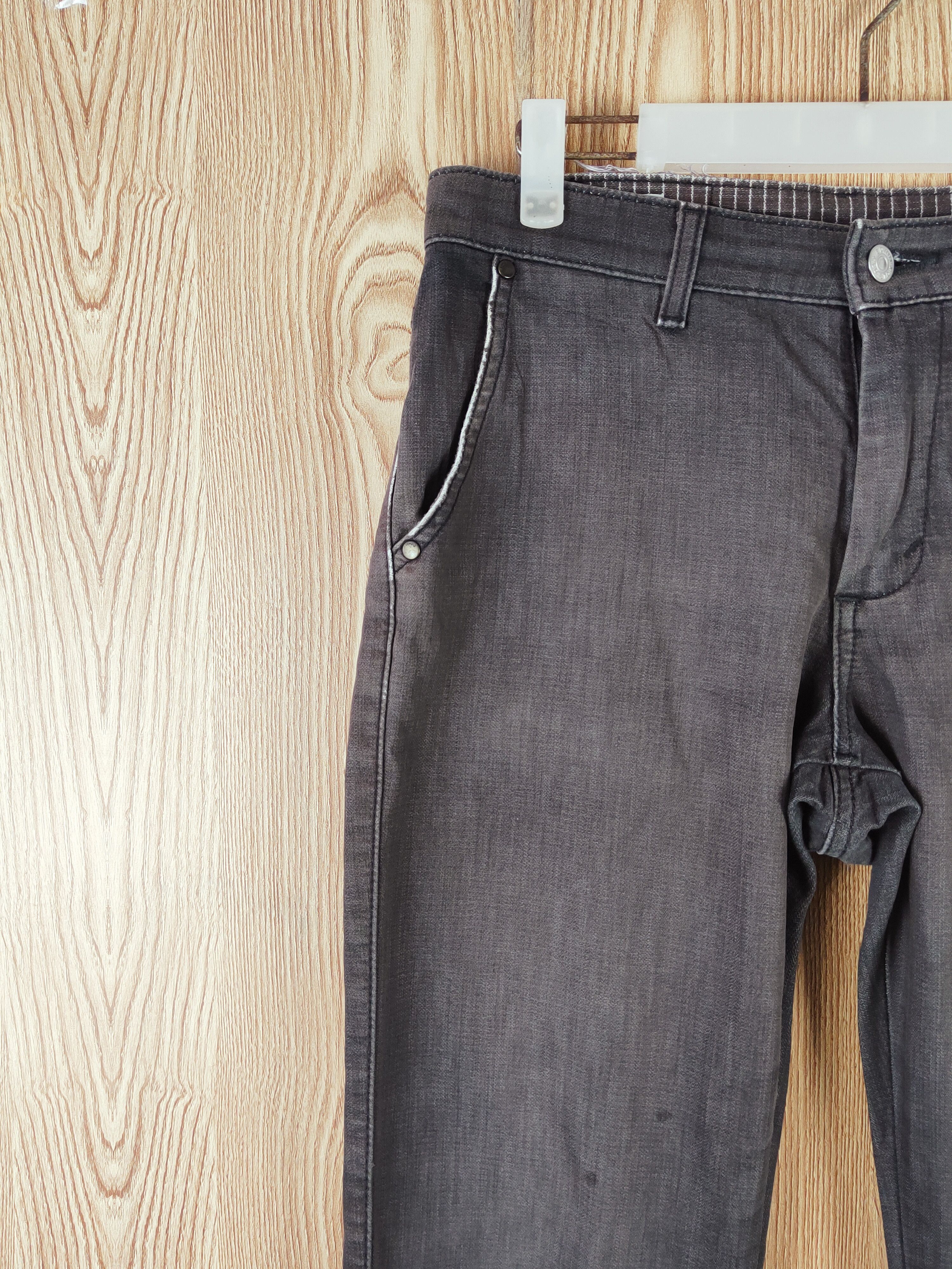 Edwin DL Edwin Dark Brown faded vintage Casual Pants #S2758 Size 29" - 3 Thumbnail