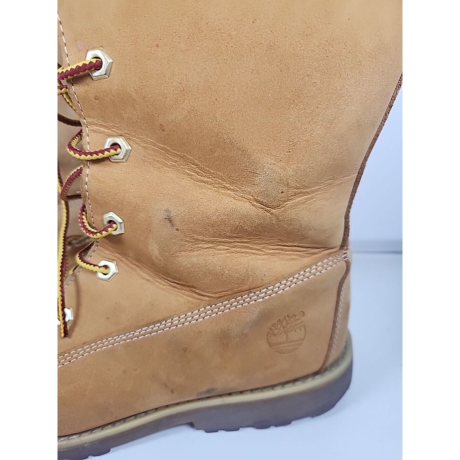 Timberland Timberland Tan Leather 12" Lace Up Riding Boot Woman Size 7 Size US 7 / IT 37 - 11 Thumbnail