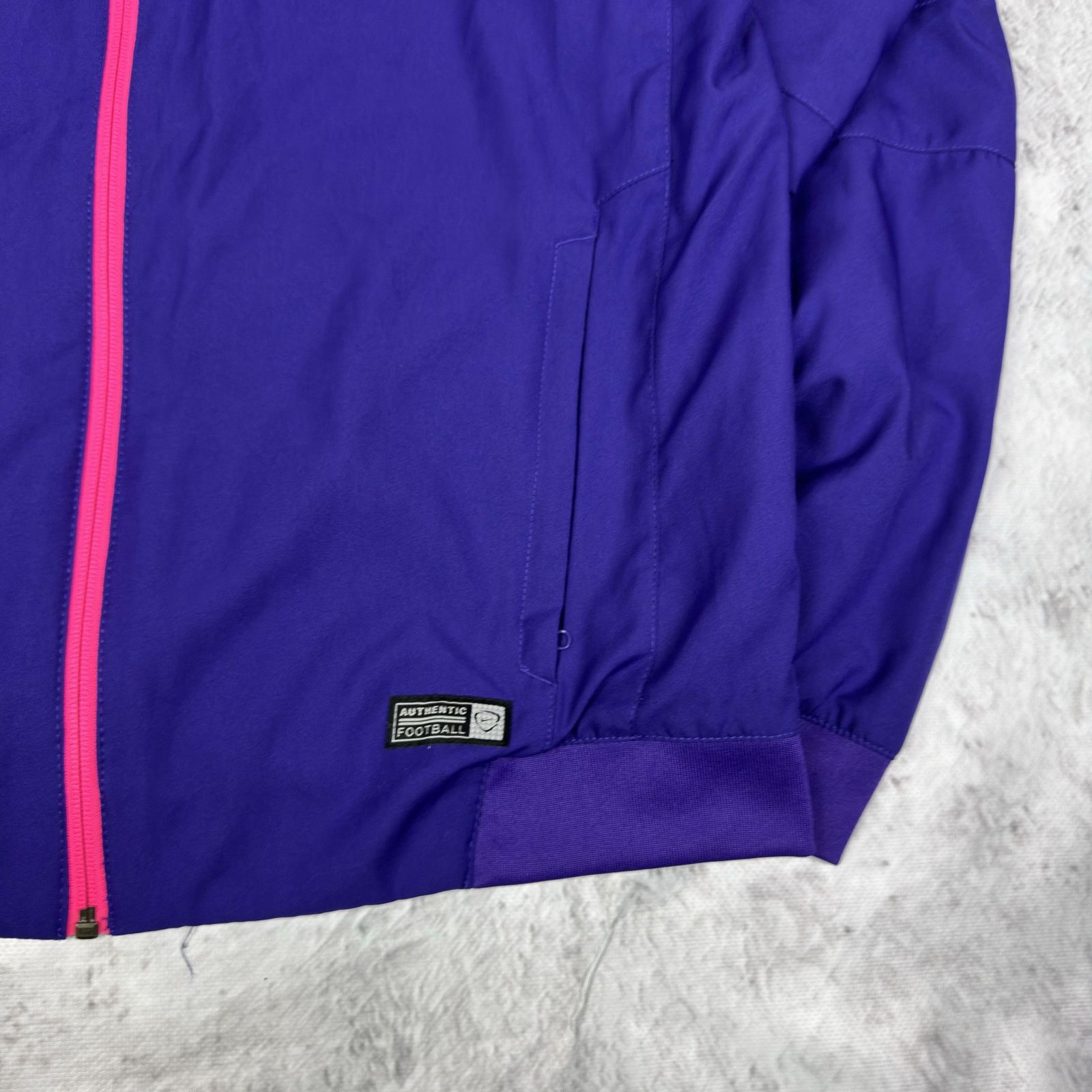 Nike Nike Dri-Fit Men FC Barcelona Football Full Zip Track Jacket Size US M / EU 48-50 / 2 - 4 Thumbnail