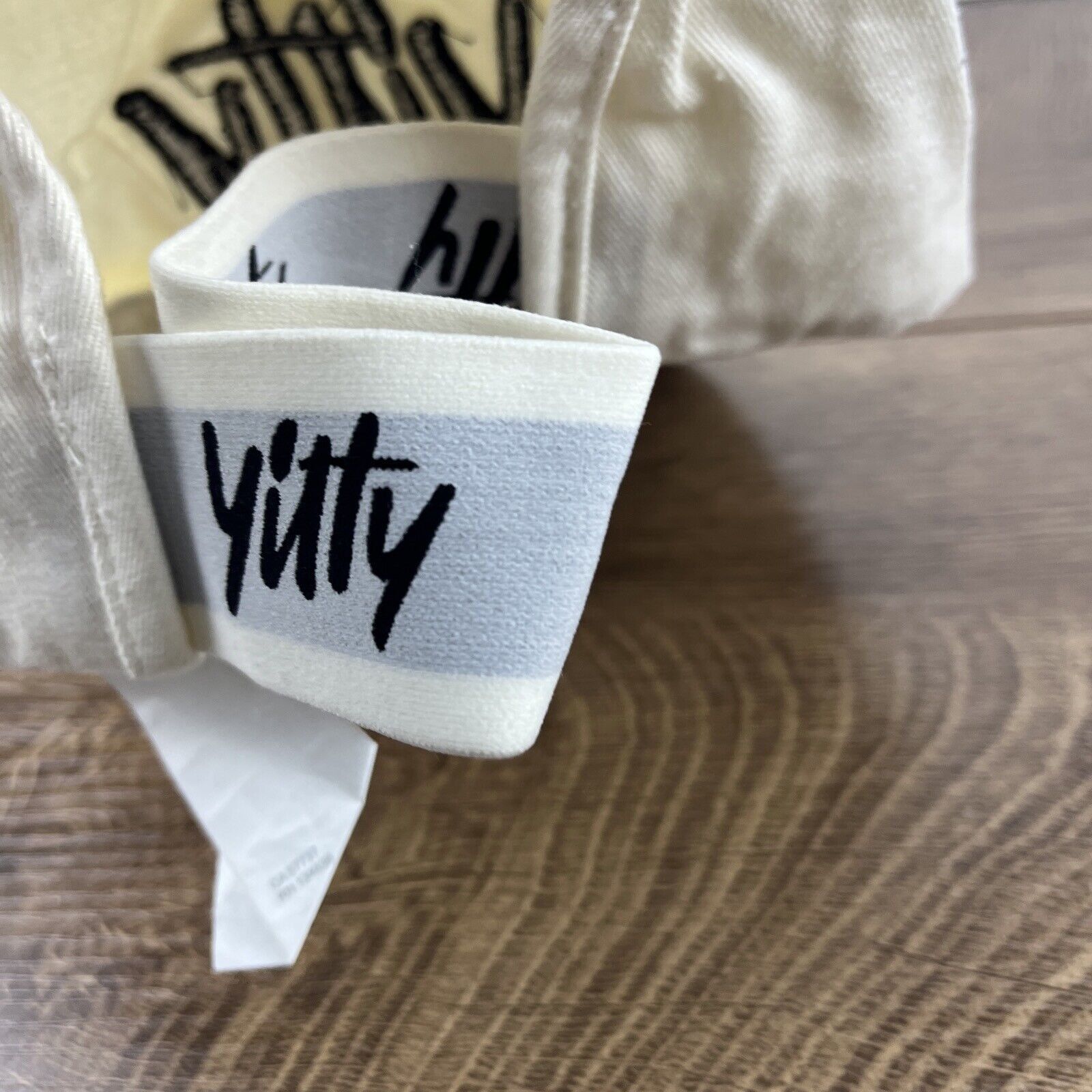 Other Yitty Hat Yitty White Hat Adjustable Adult Size Hat White Ca Size ONE SIZE - 10 Thumbnail