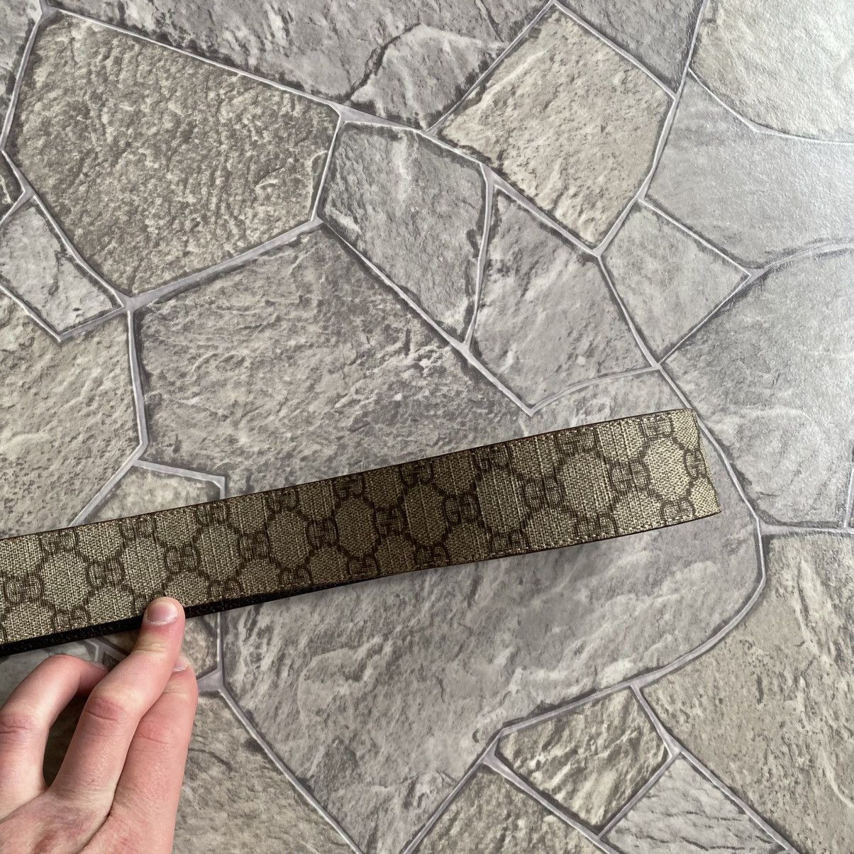 Gucci Vintage Gucci Monogram Belt Size ONE SIZE - 6 Thumbnail