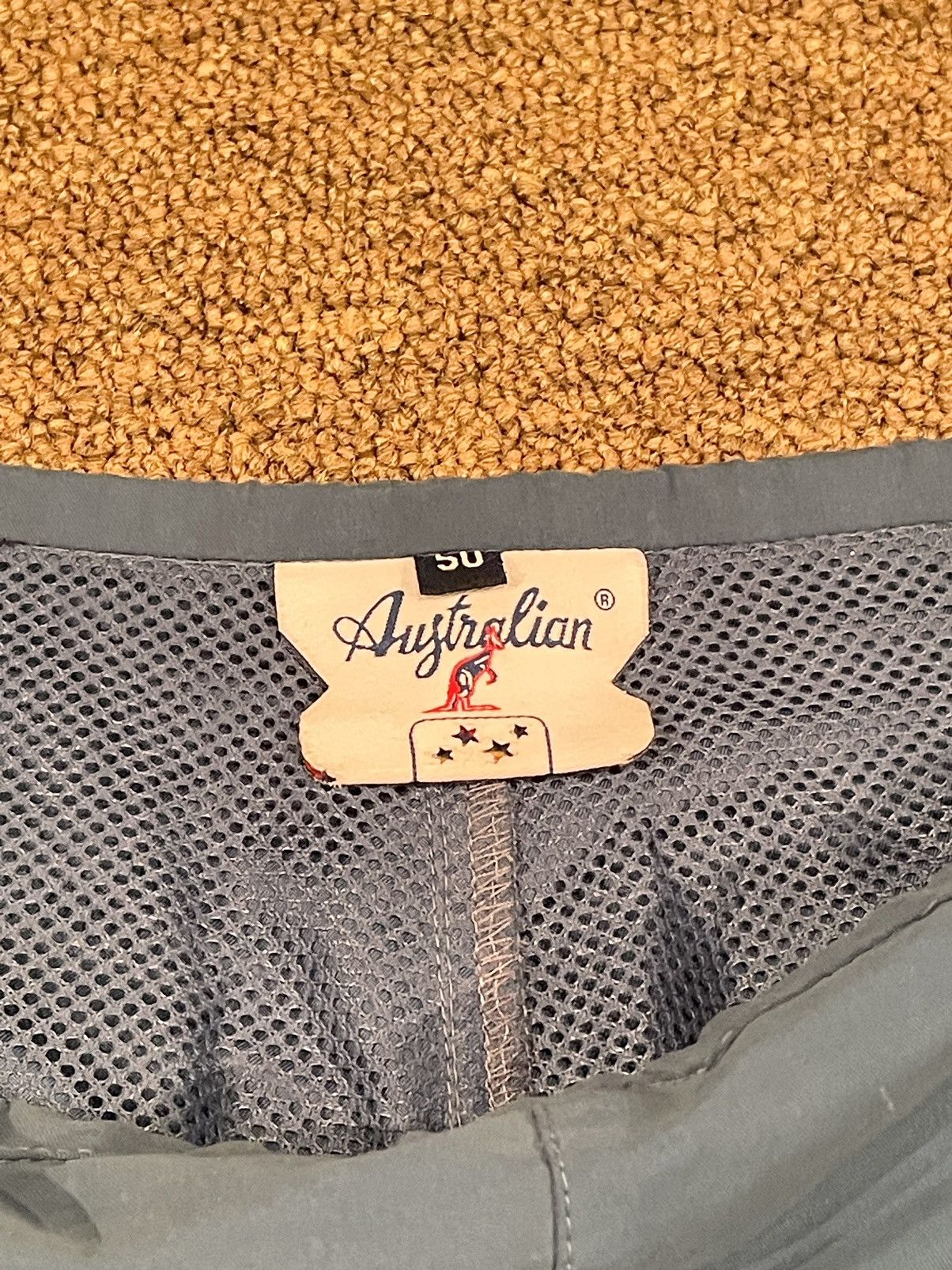 Vintage Lalpina Australian Bungee Pull-Over Track Pants Powder Blue Size US 34 / EU 50 - 5 Thumbnail