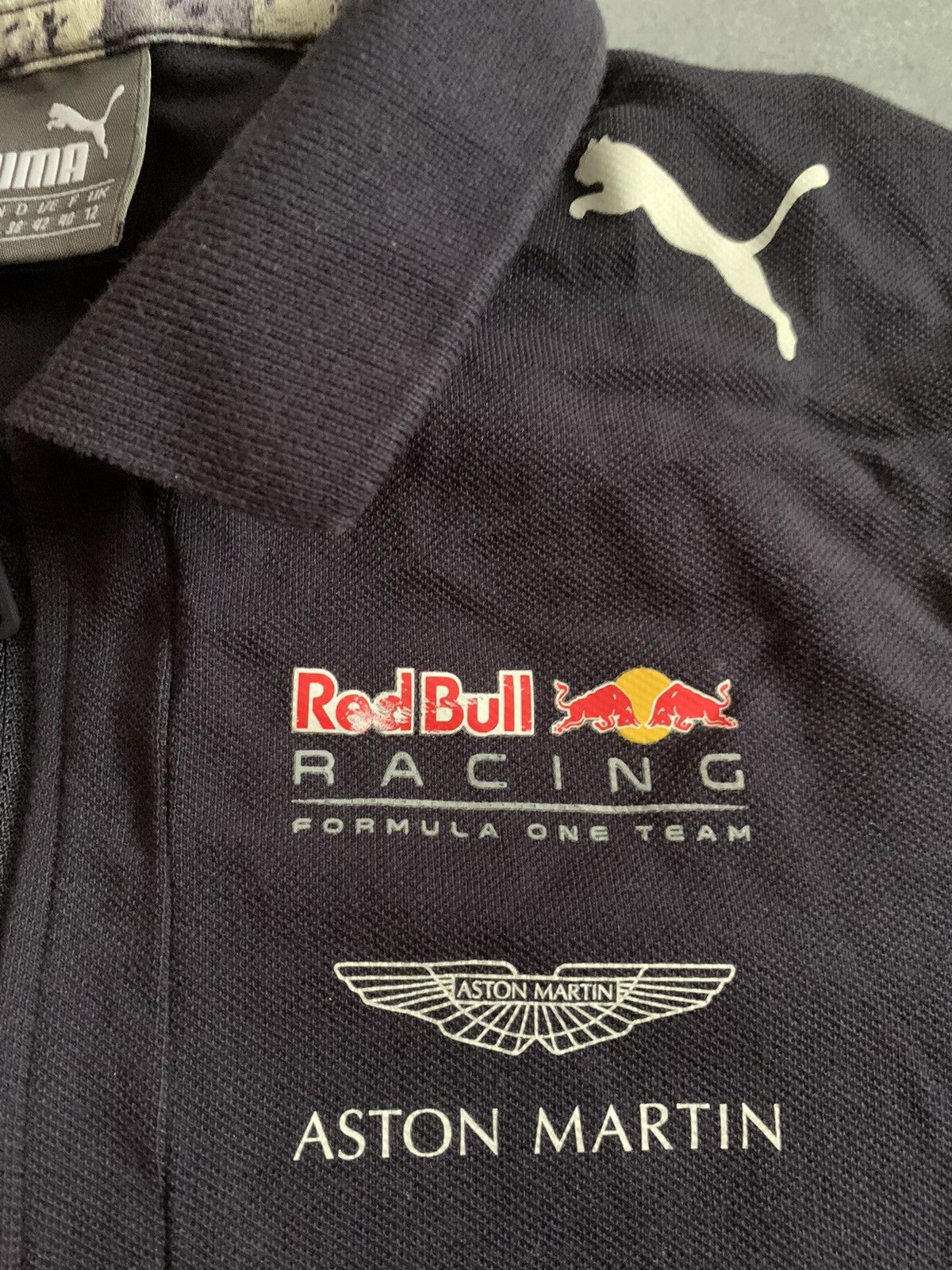 Puma × Red Bull Puma Women’s Red Bull F1 Racing Aston Martin Polo Shirt Size M / US 6-8 / IT 42-44 - 6 Thumbnail