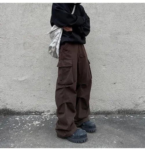 Jean "Masumi x Hanai "Trendy Oversized Cargo Pants Size US 32 / EU 48 - 4 Thumbnail