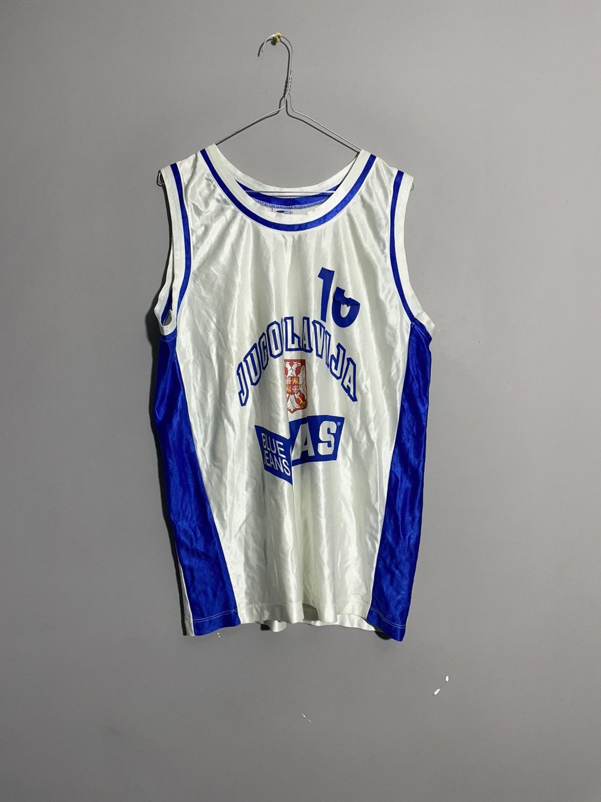 Champion × Vintage Vintage Champiom Yugoslavia National Basketball team jearsey Size US XL / EU 56 / 4 - 1 Thumbnail